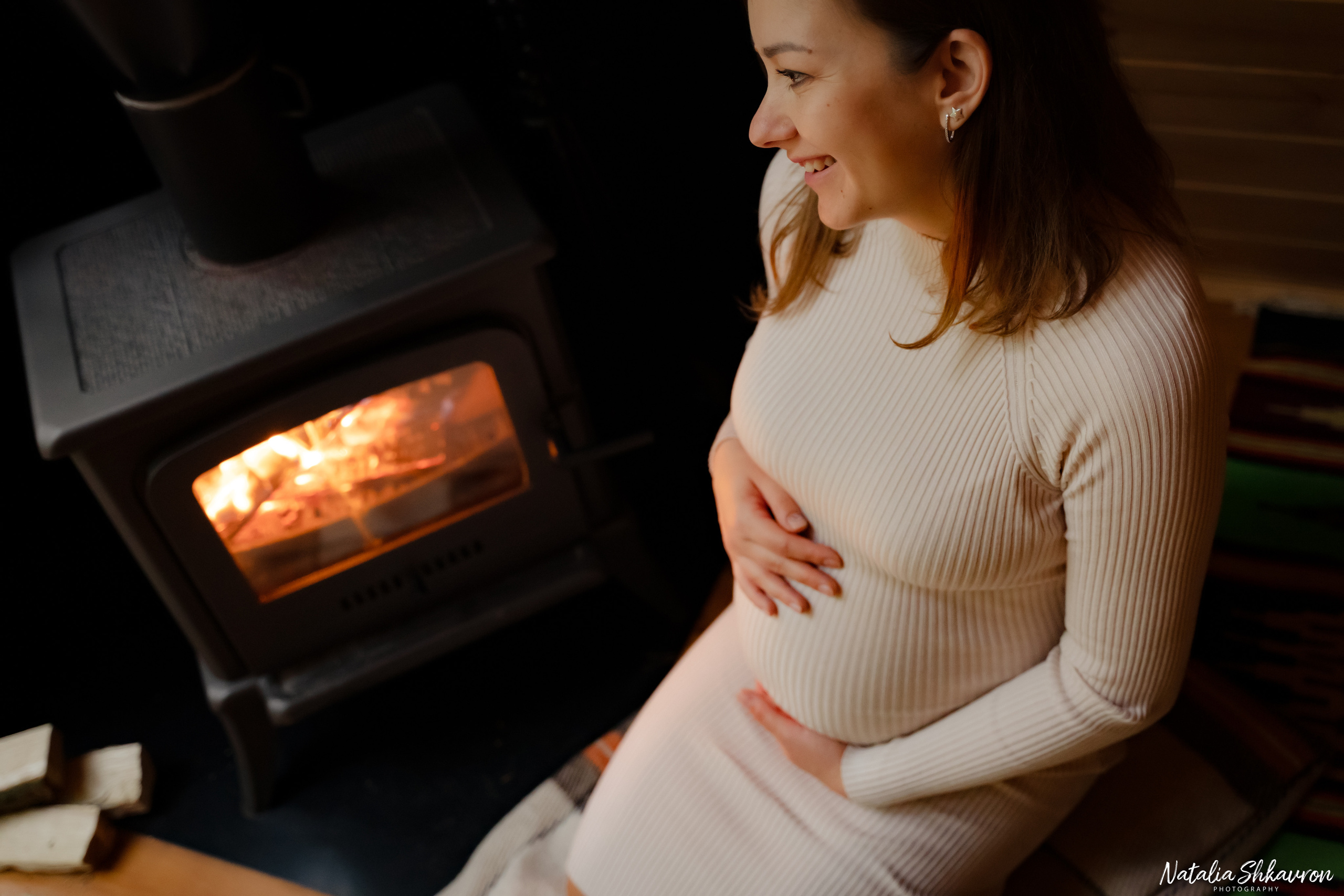 Сімейний відпочинок в заміському будиночку А. Сімейний фотограф Київ Наталія Шкаврон
