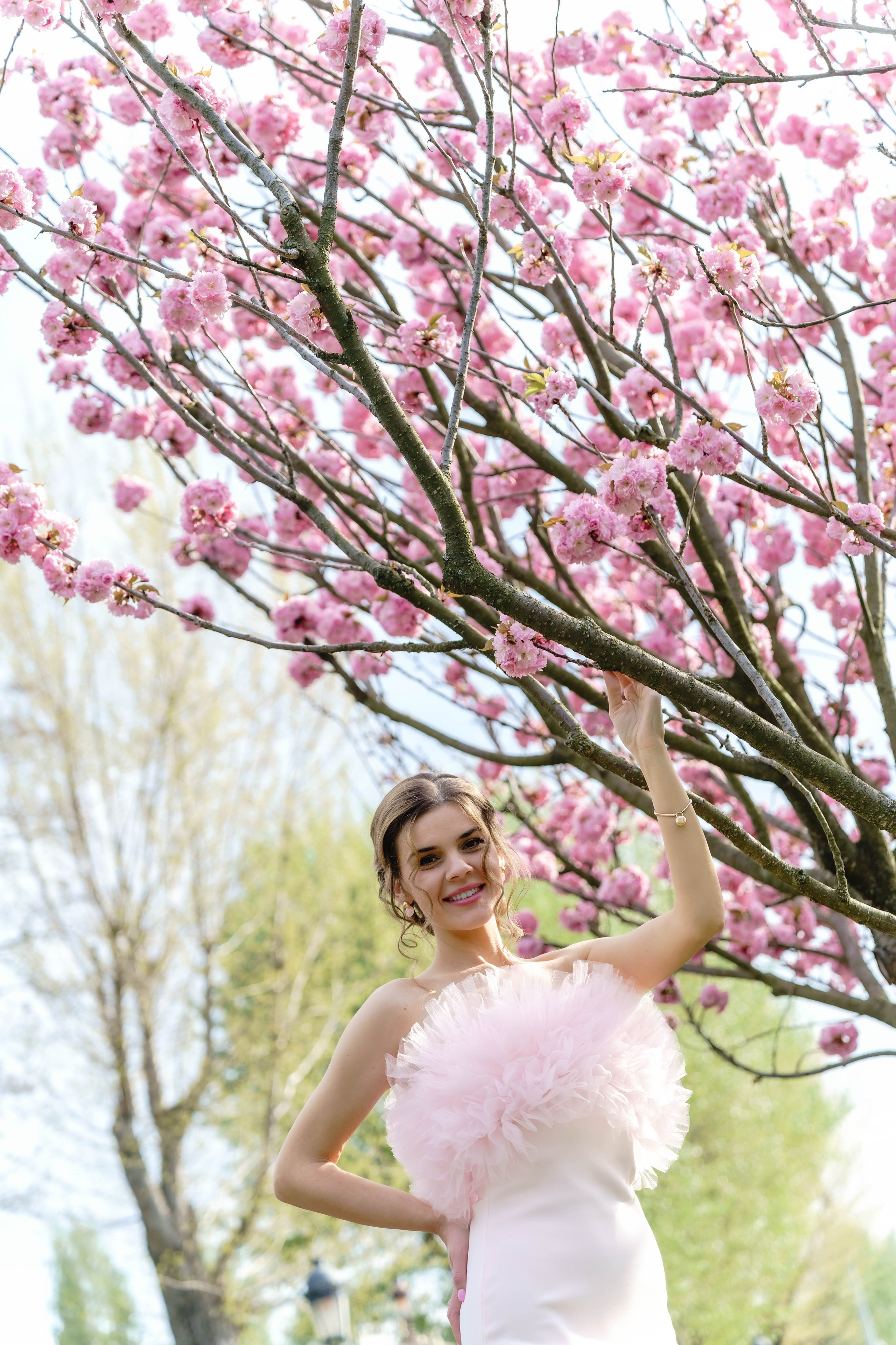 Фотосесія в сакурах. Family photographer in Kiev Natalia Shkavron