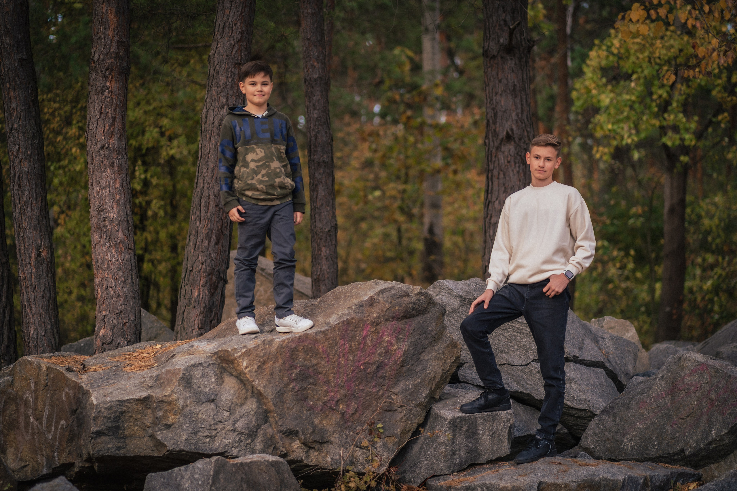 Сімейна фотосесія на природі біля Коростишівського карєру. Сімейний фотограф Київ Наталія Шкаврон