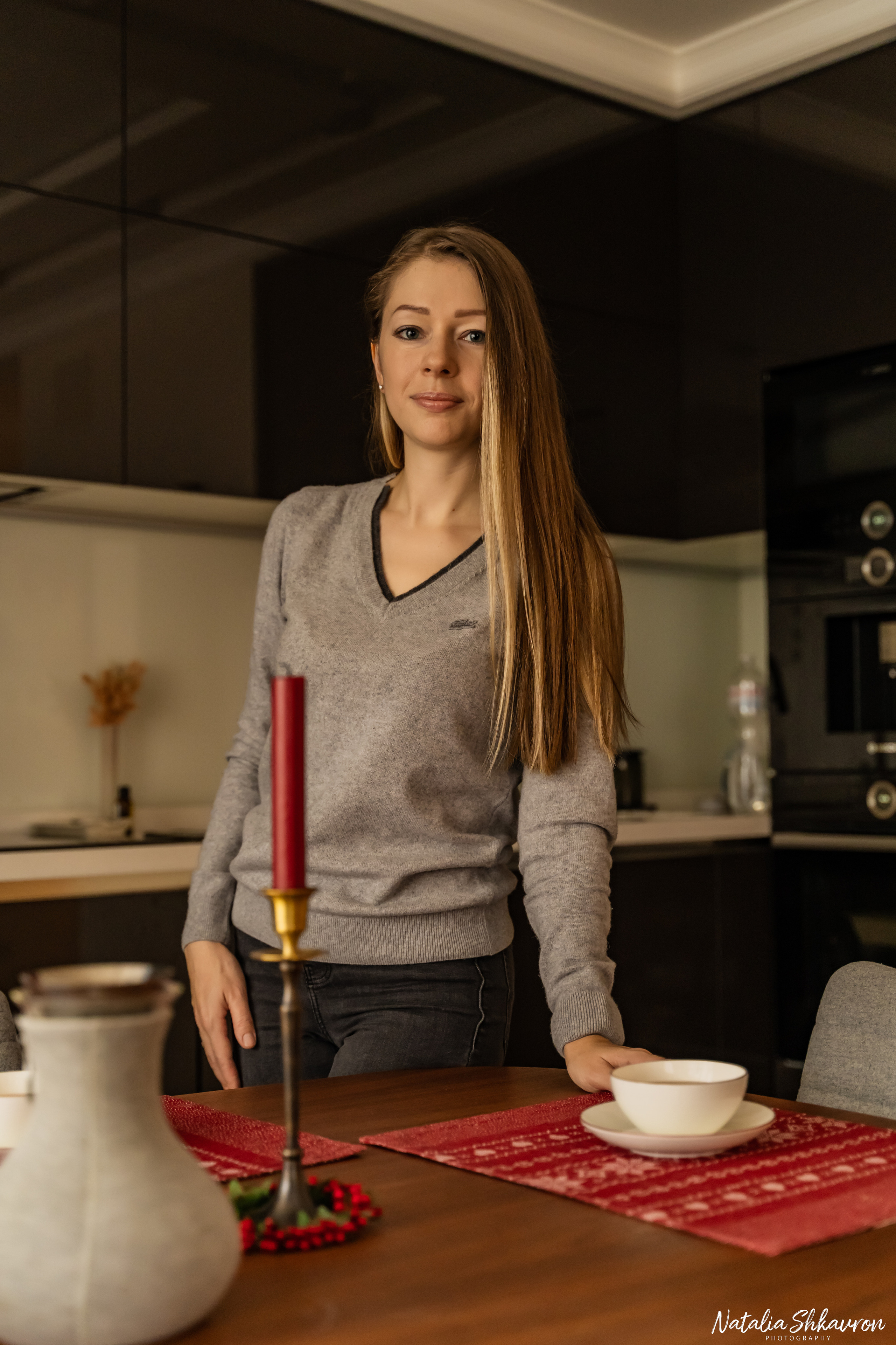 Новорічна фотосесія вдома. Сімейний фотограф Київ Наталія Шкаврон