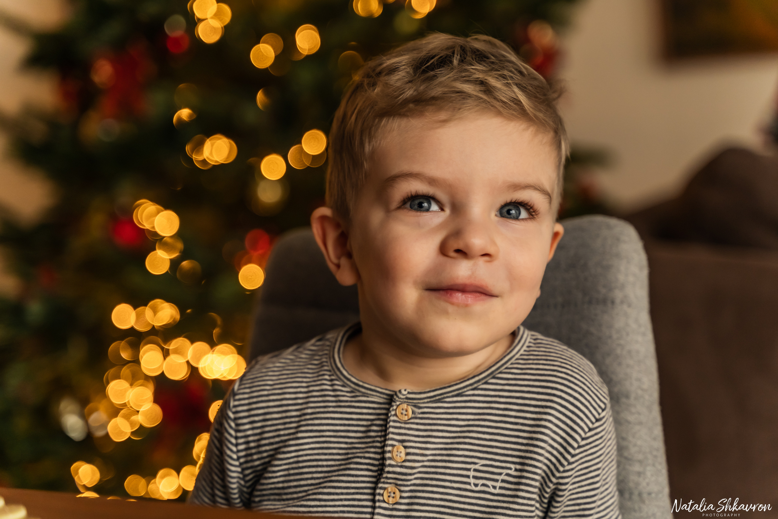 Новорічна фотосесія вдома. Сімейний фотограф Київ Наталія Шкаврон