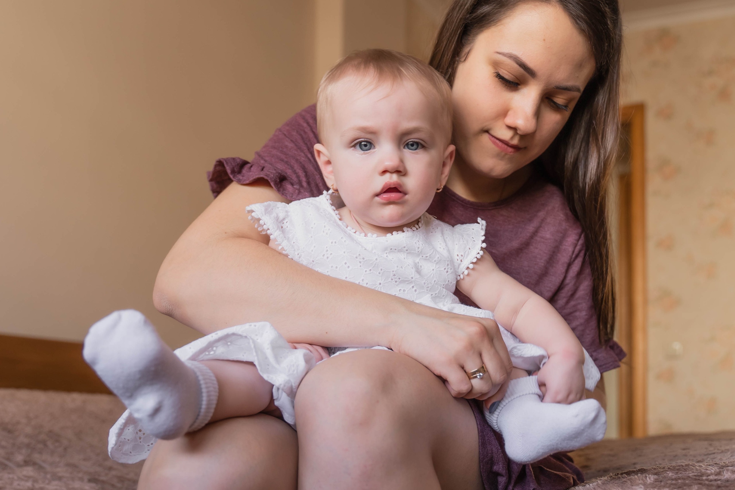 Святкування 1-го дня народження вдома. Family photographer in Kiev Natalia Shkavron