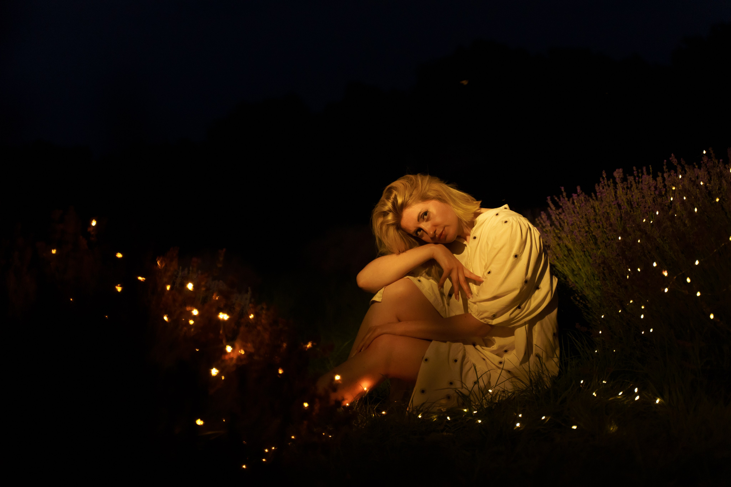 лаванда, фотосесія, київ ,фотограф Городок, фотосесія в жовтій сукні в лаванді