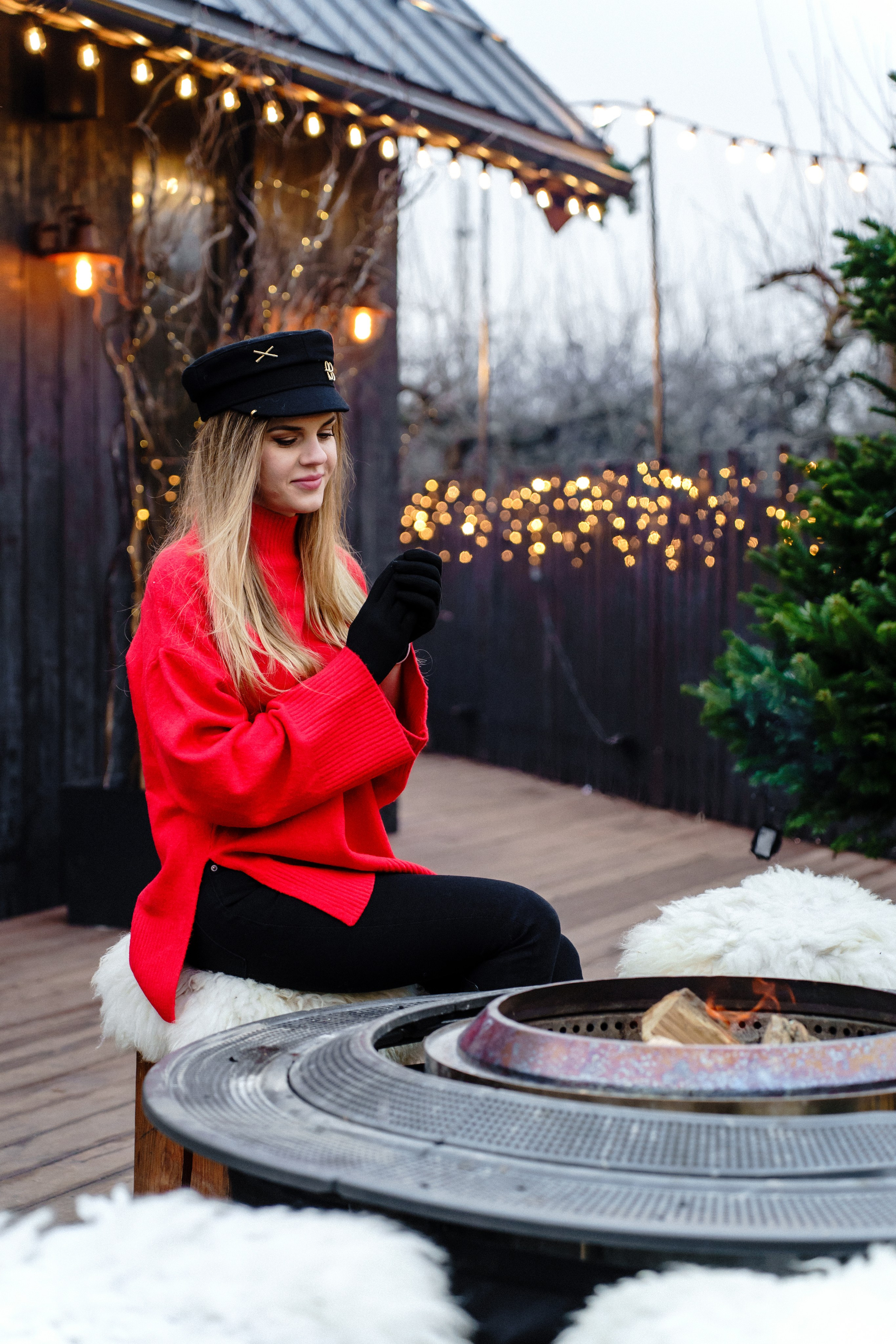 Новорічна індивідуальна фотосесія на ВДНГ. Сімейний фотограф Київ Наталія Шкаврон