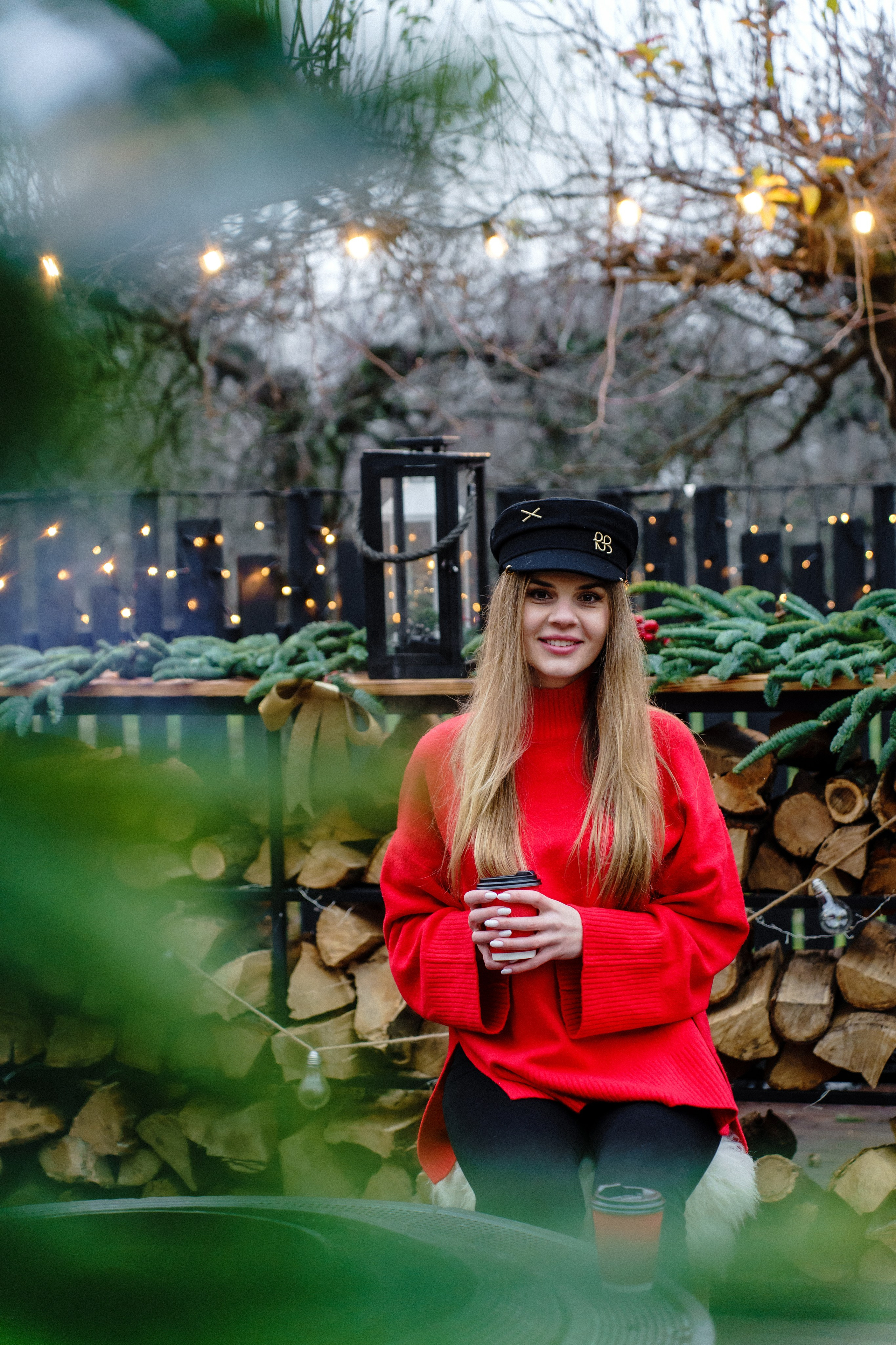 Новорічна індивідуальна фотосесія на ВДНГ. Сімейний фотограф Київ Наталія Шкаврон