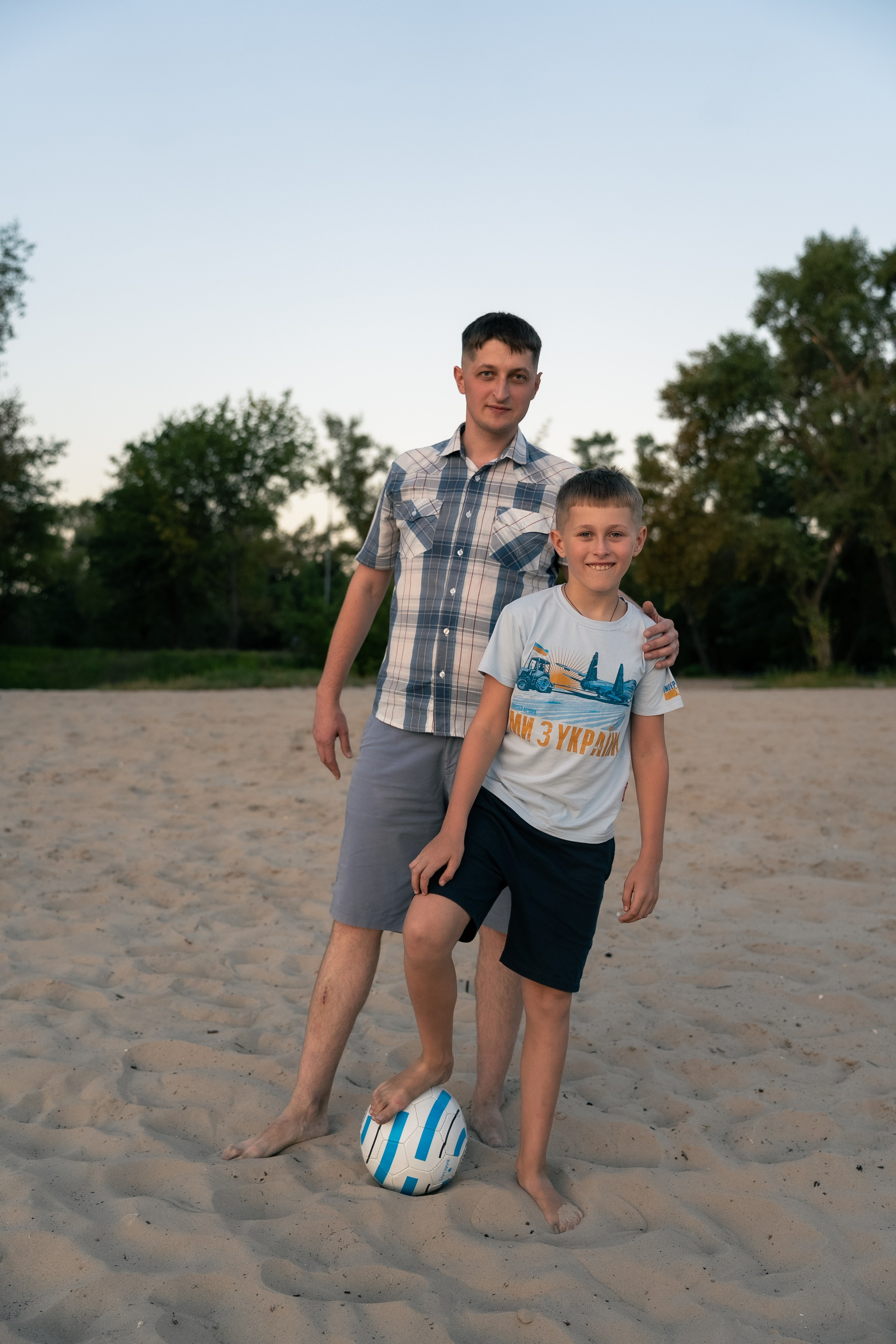 Сімейна фотосесія на Трухановому острові. Сімейний фотограф Київ Наталія Шкаврон