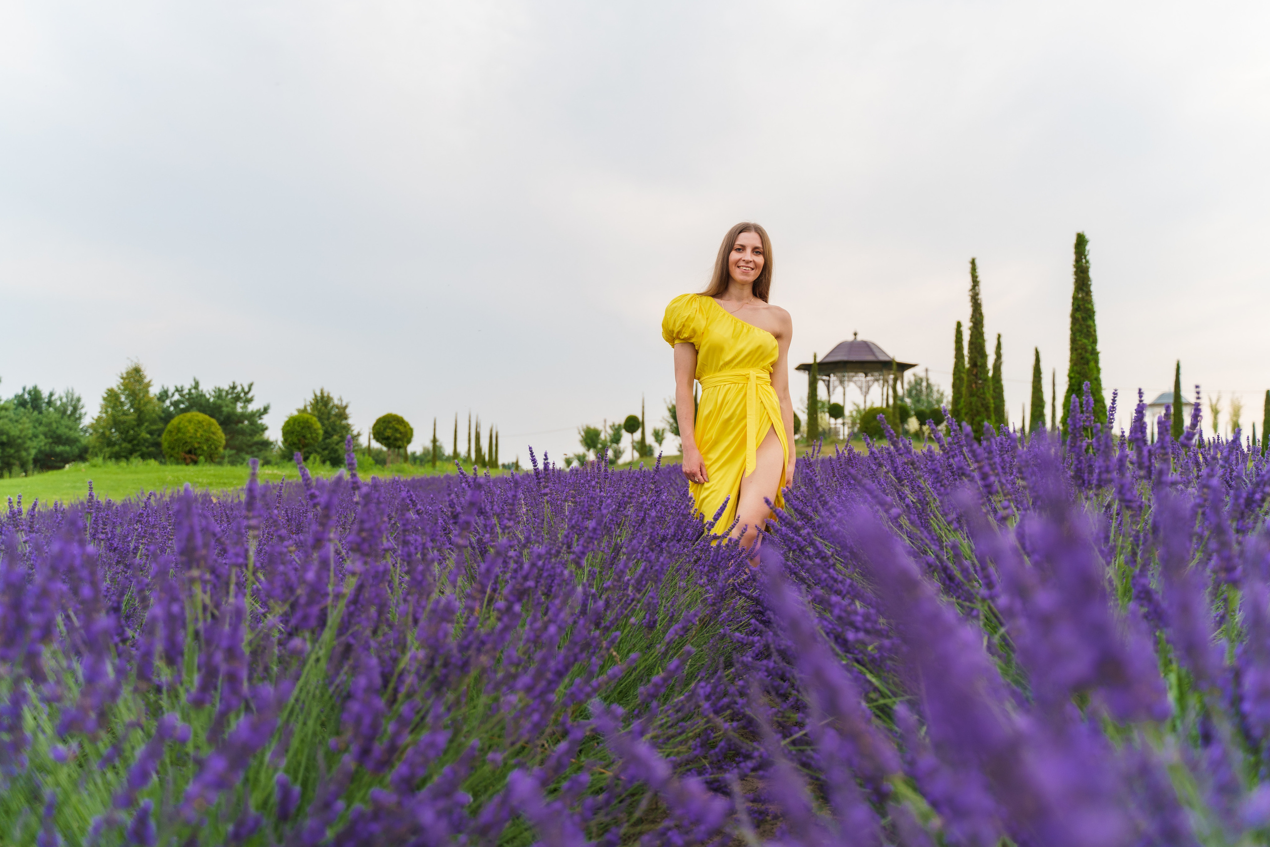 Фотосесія в лаванді у Добропарку. Family photographer in Kiev Natalia Shkavron