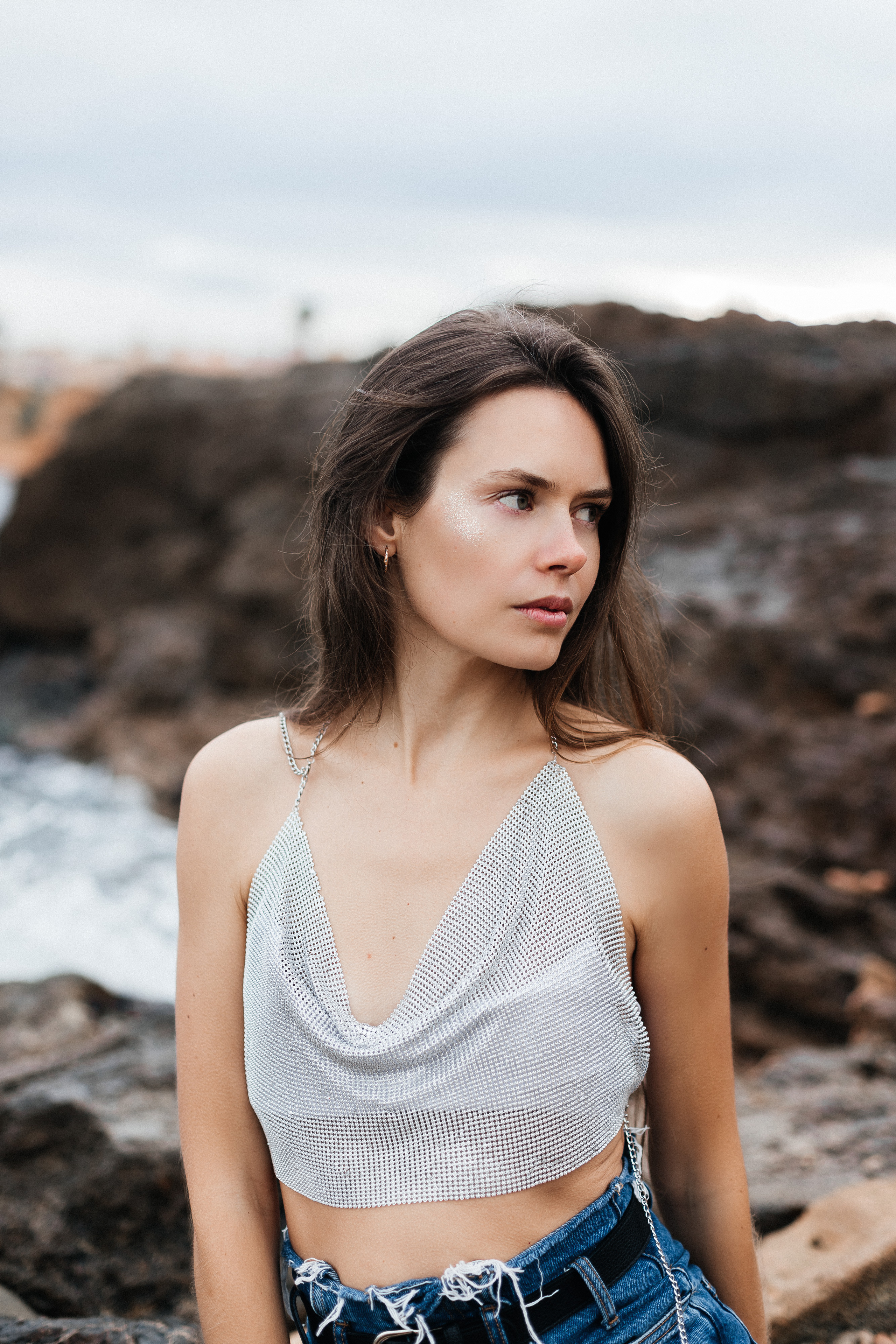 Walk on the beach. Your photographer Alina Shi