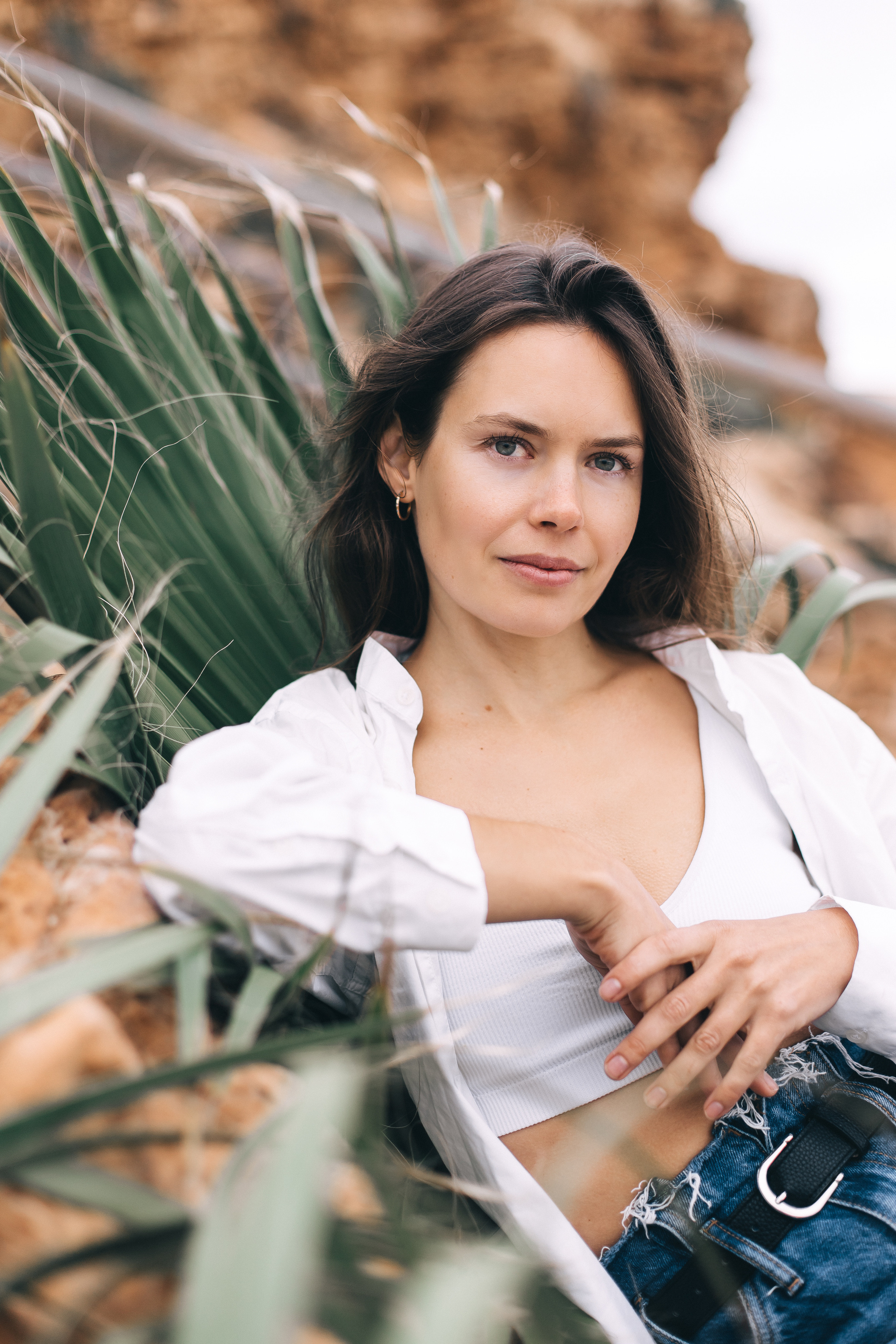Walk on the beach. Your photographer Alina Shi