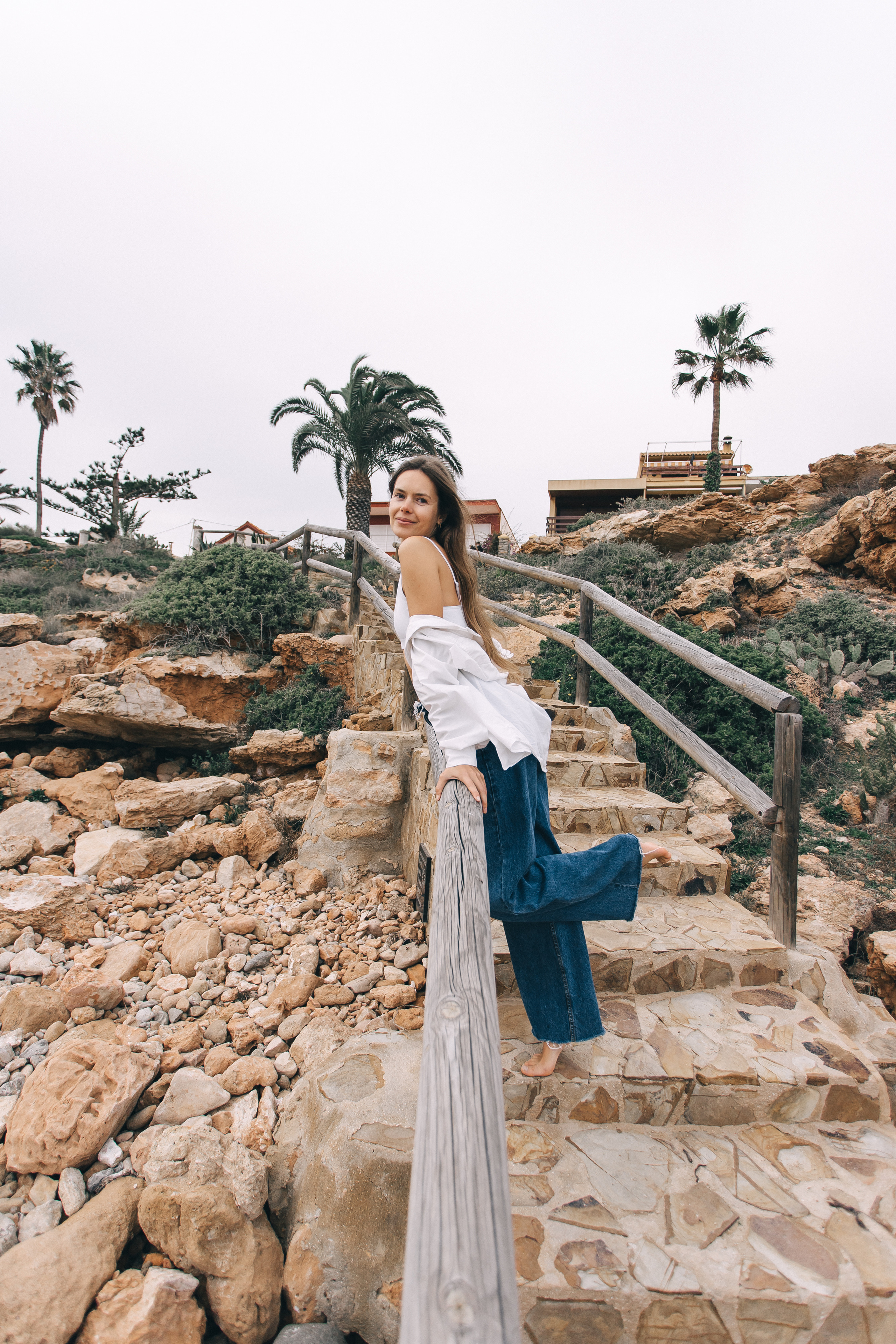 Walk on the beach. Your photographer Alina Shi