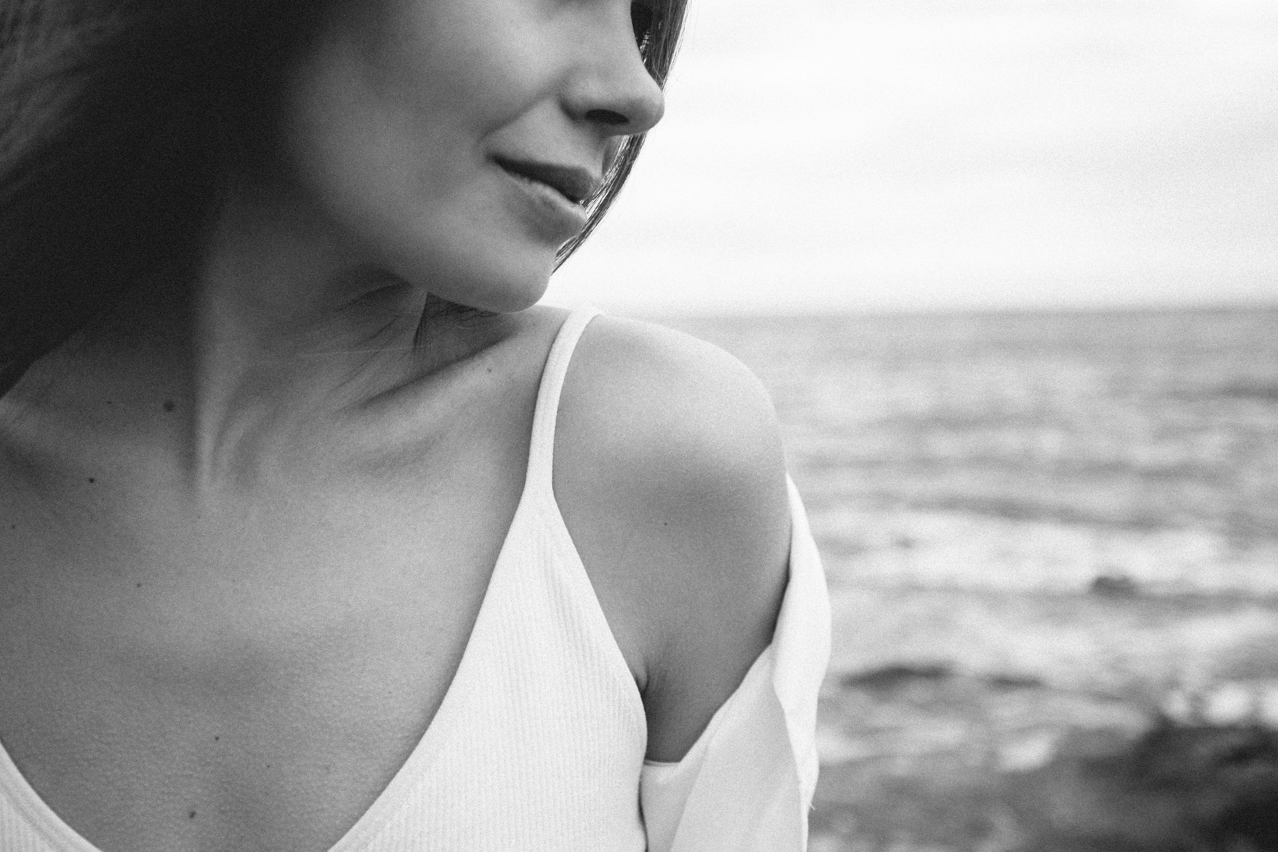 Walk on the beach. Your photographer Alina Shi
