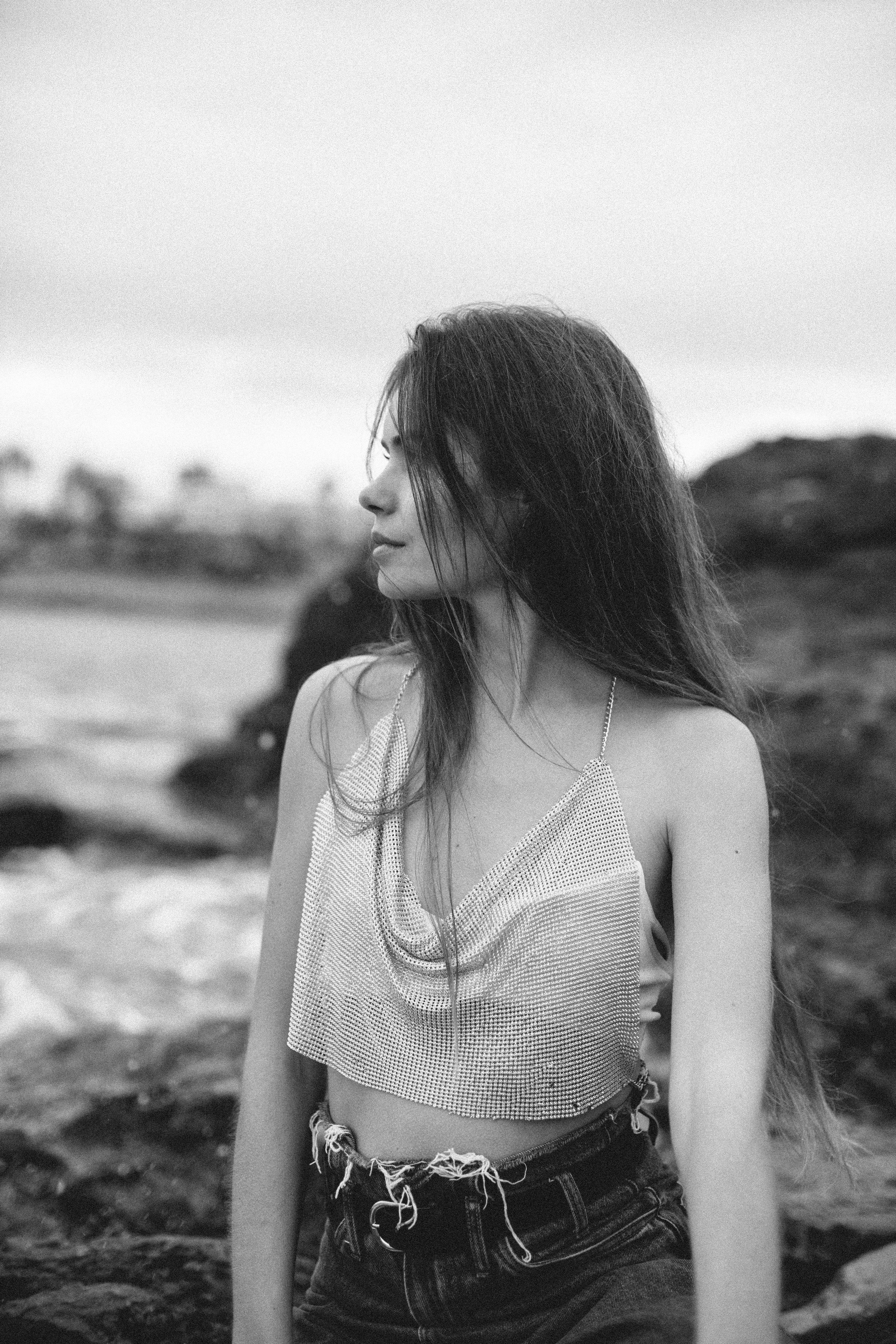 Walk on the beach. Your photographer Alina Shi