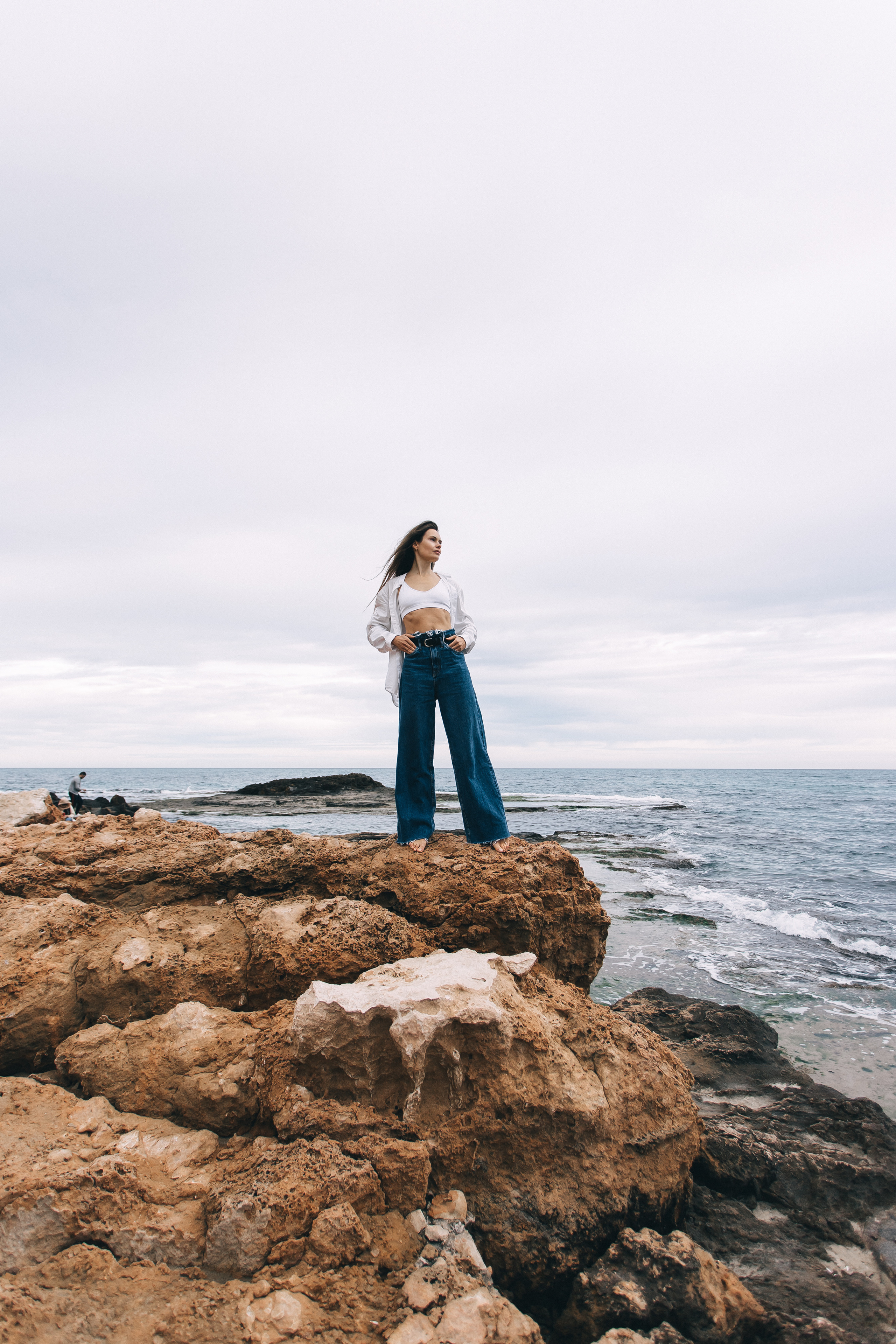 Walk on the beach. Your photographer Alina Shi