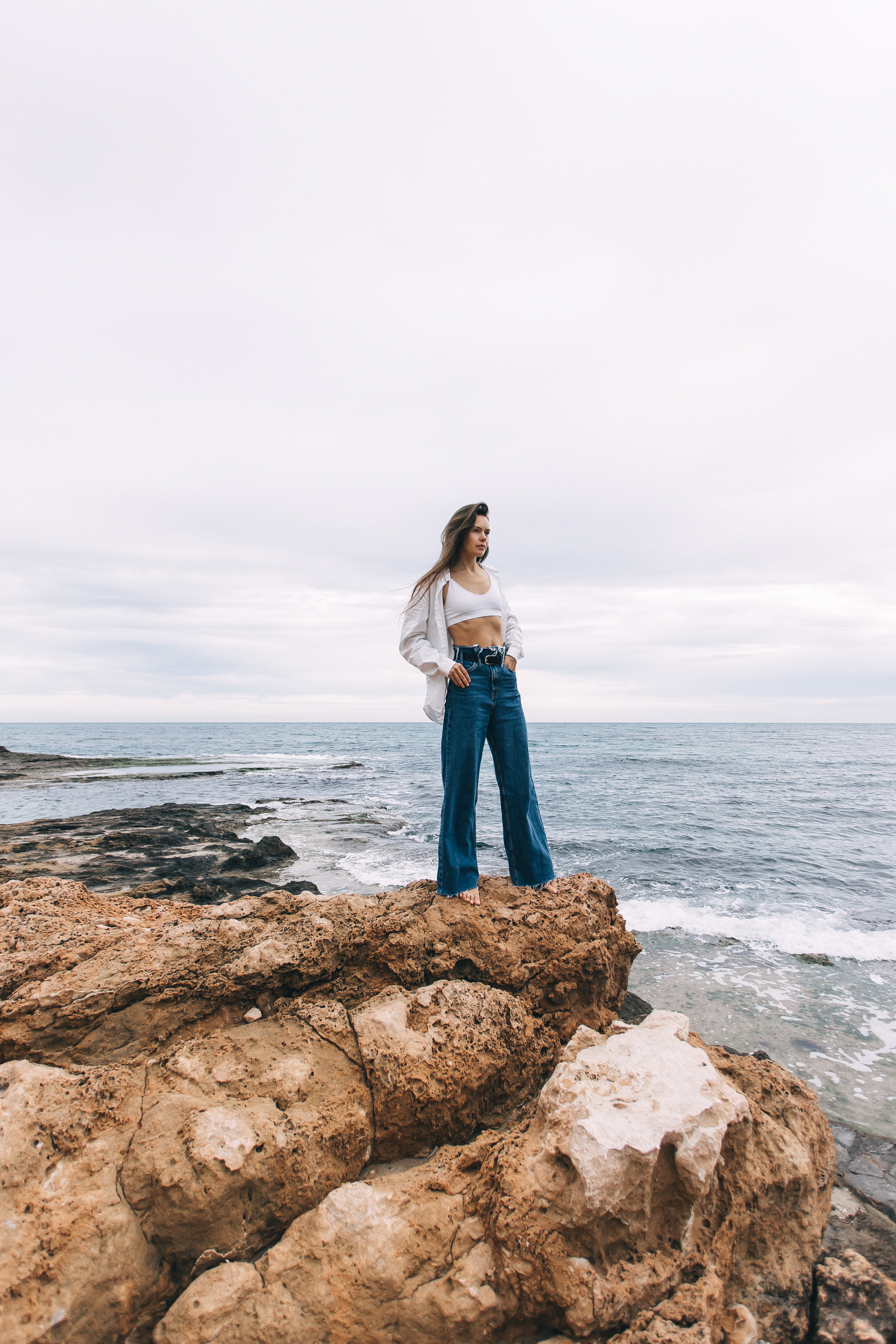 Walk on the beach. Your photographer Alina Shi