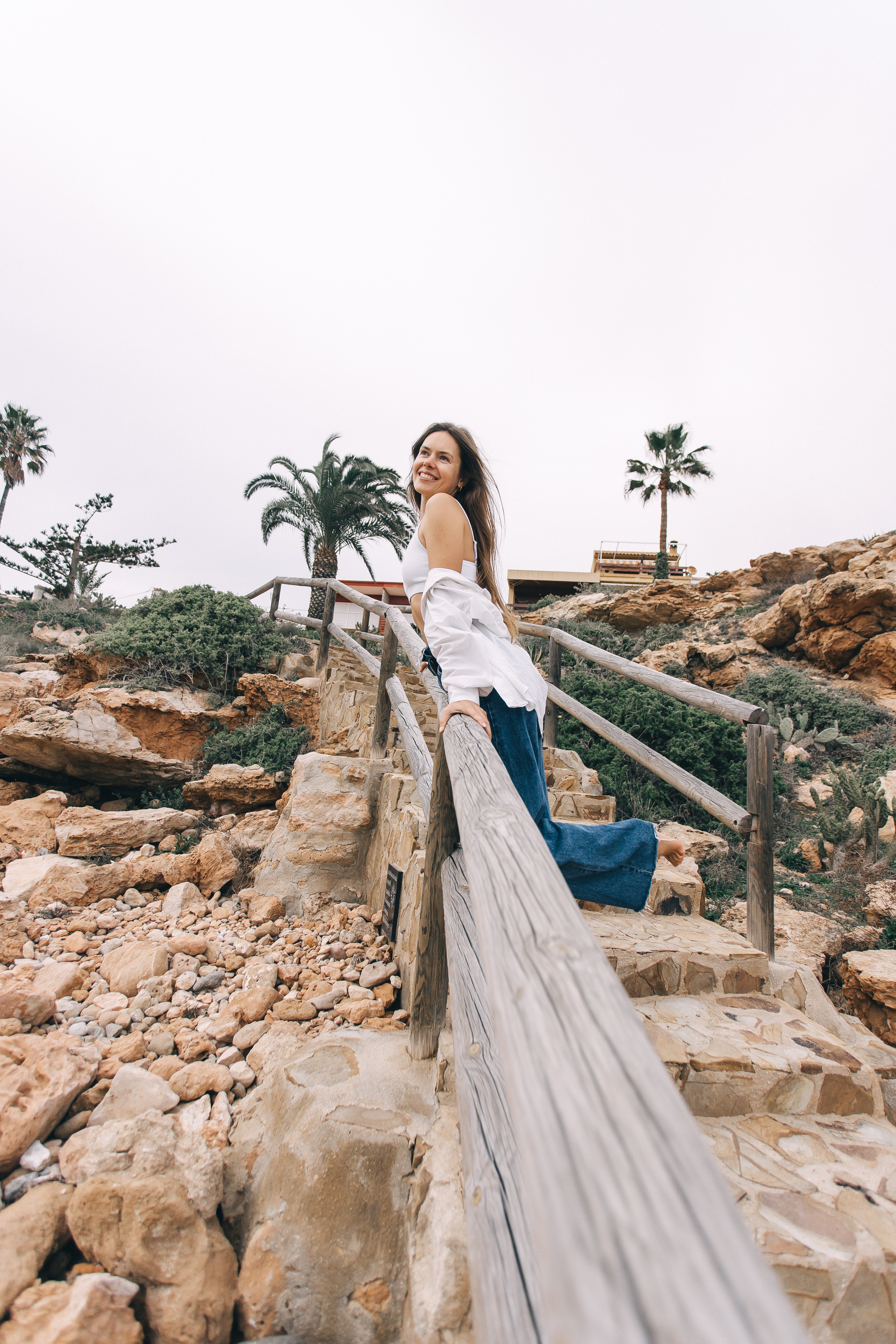 Walk on the beach. Your photographer Alina Shi