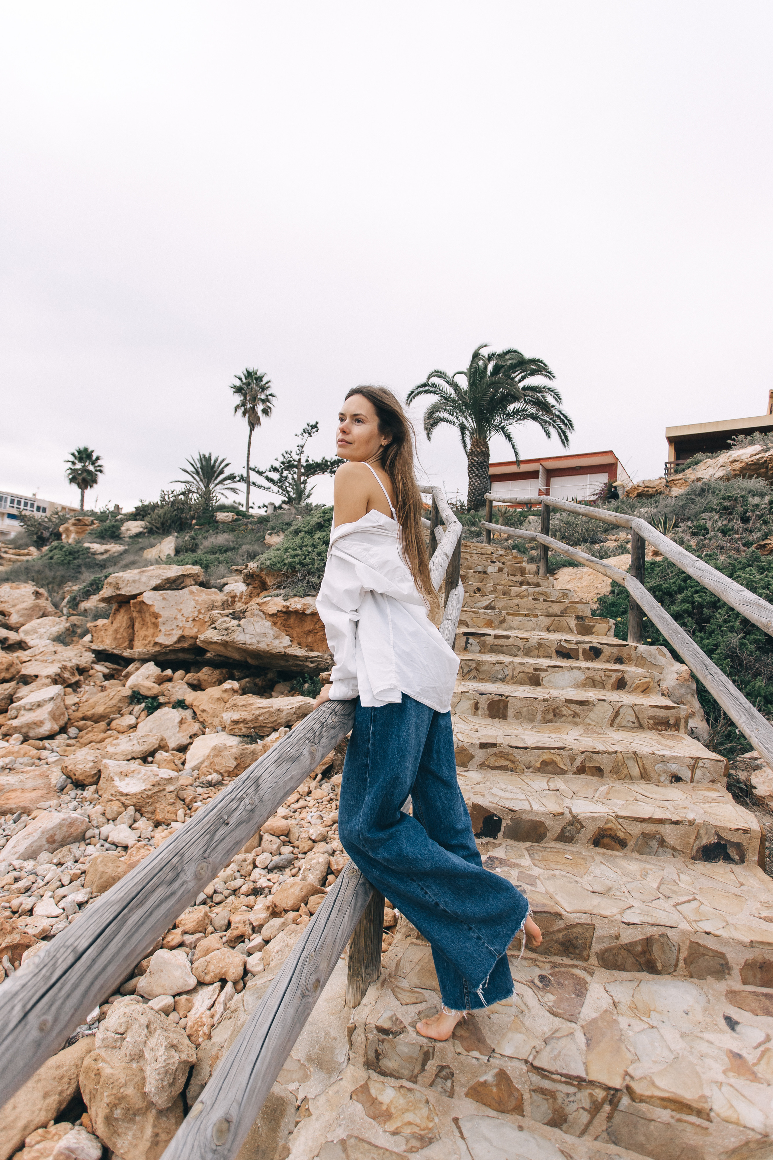 Walk on the beach. Your photographer Alina Shi