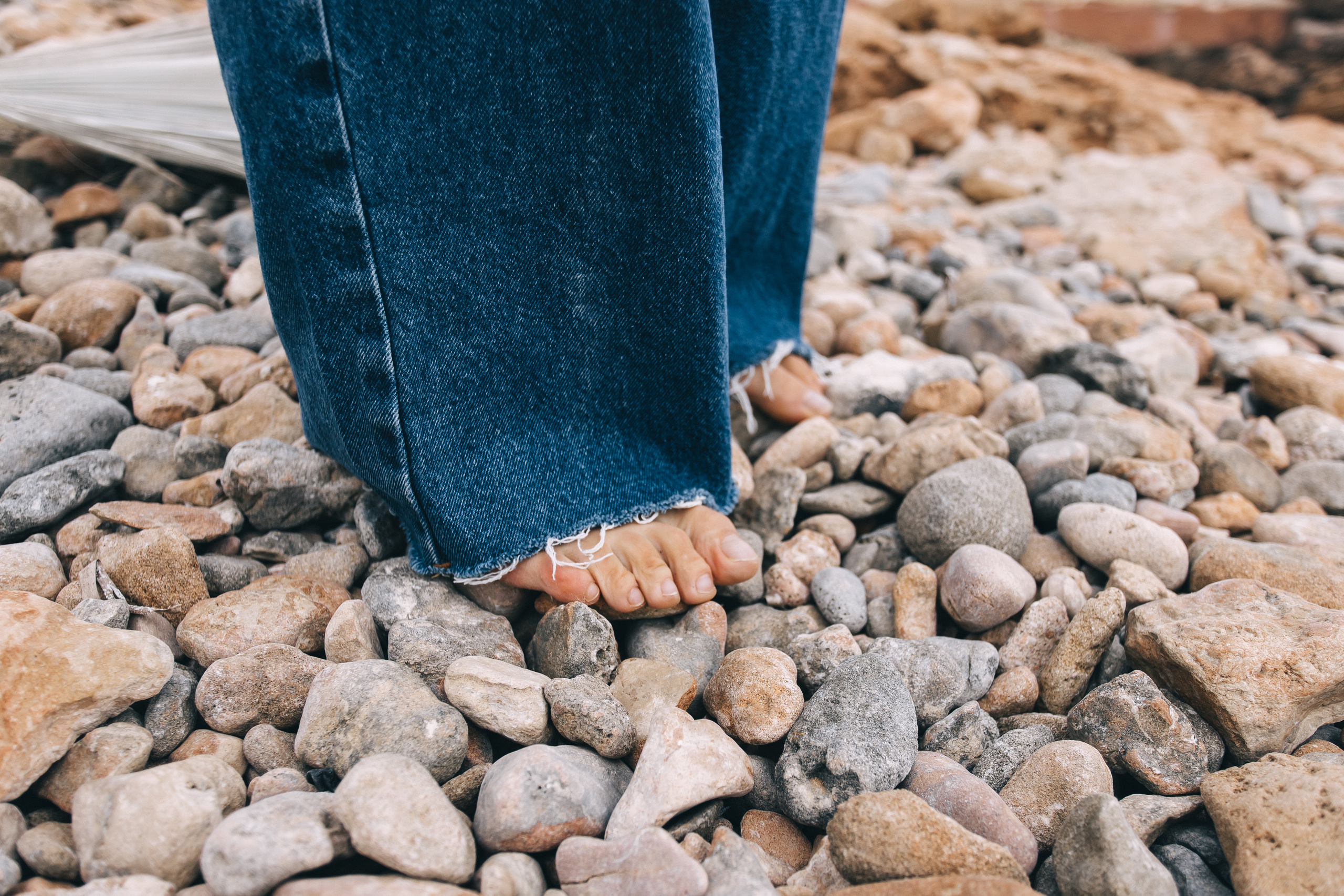 Walk on the beach. Your photographer Alina Shi