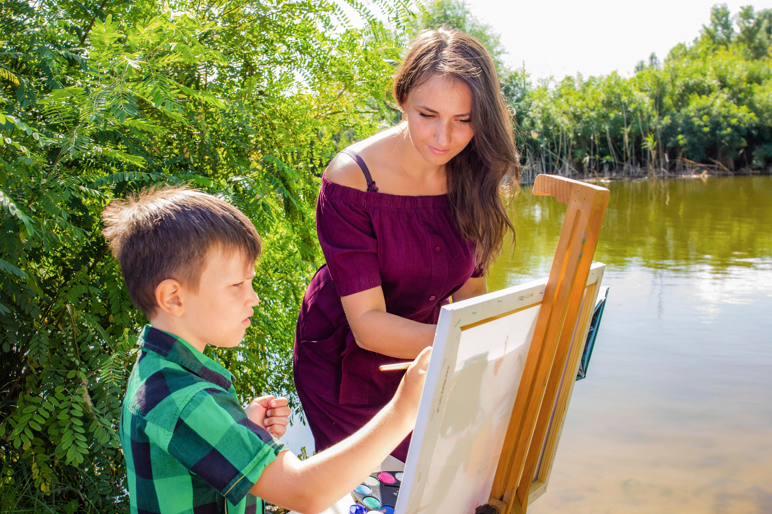 Фотосесія мама з сином. Дитячий та сімейний фотограф Олена Логвінова