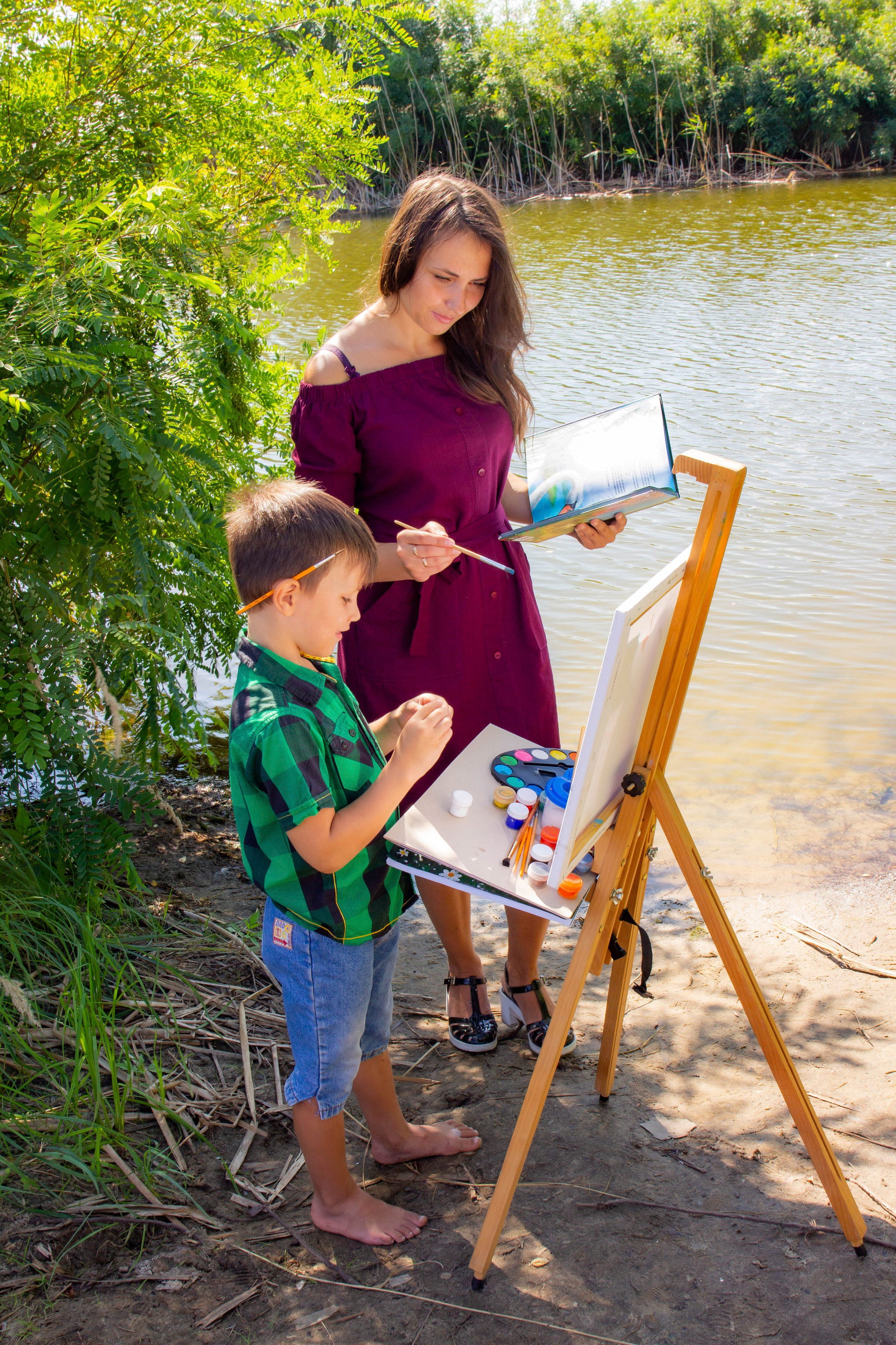 Фотосесія мама з сином. Дитячий та сімейний фотограф Олена Логвінова