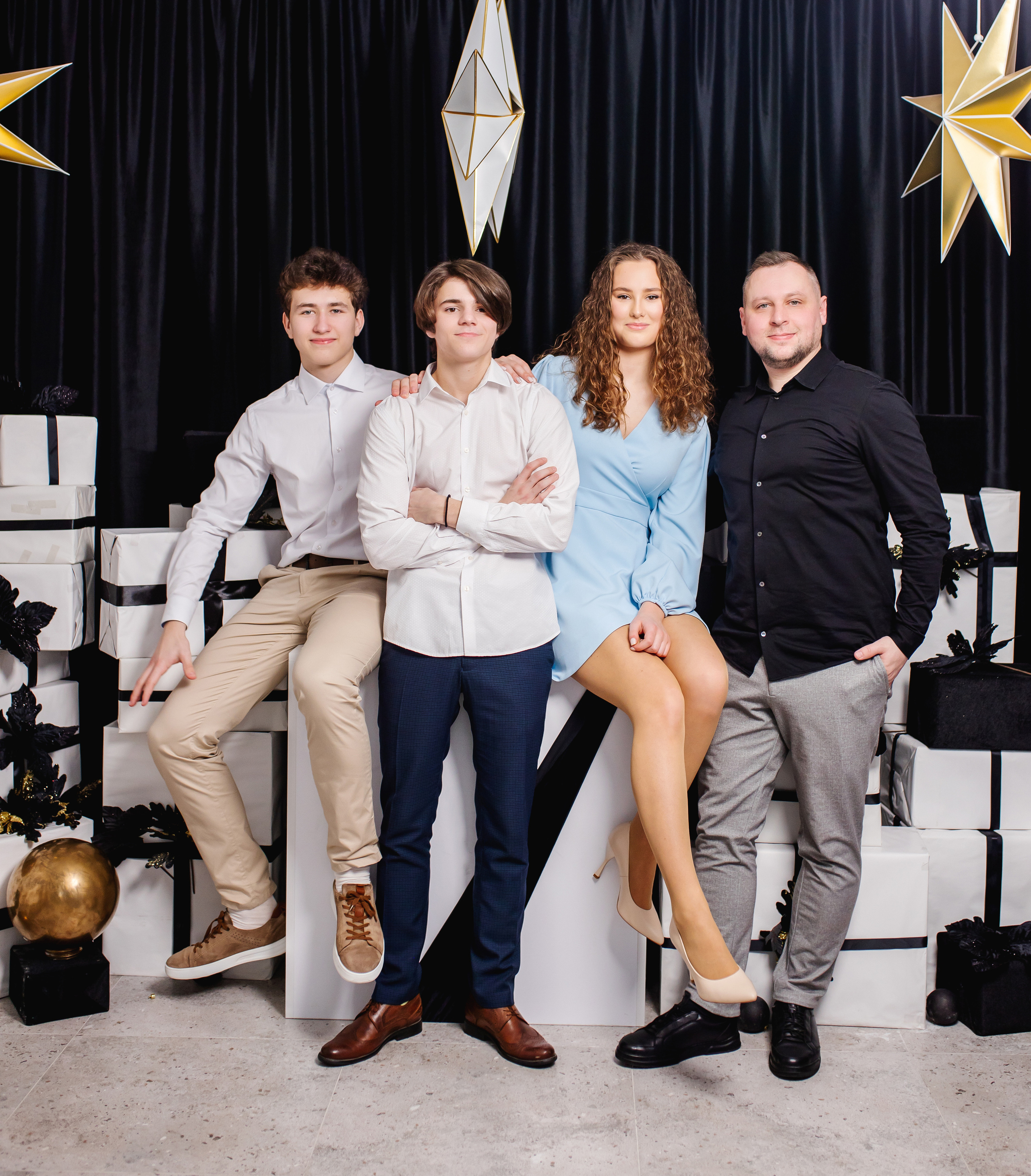 Новорічні у студії. Фотограф в Ужгороді та Закарпатті Лілія Маланяк