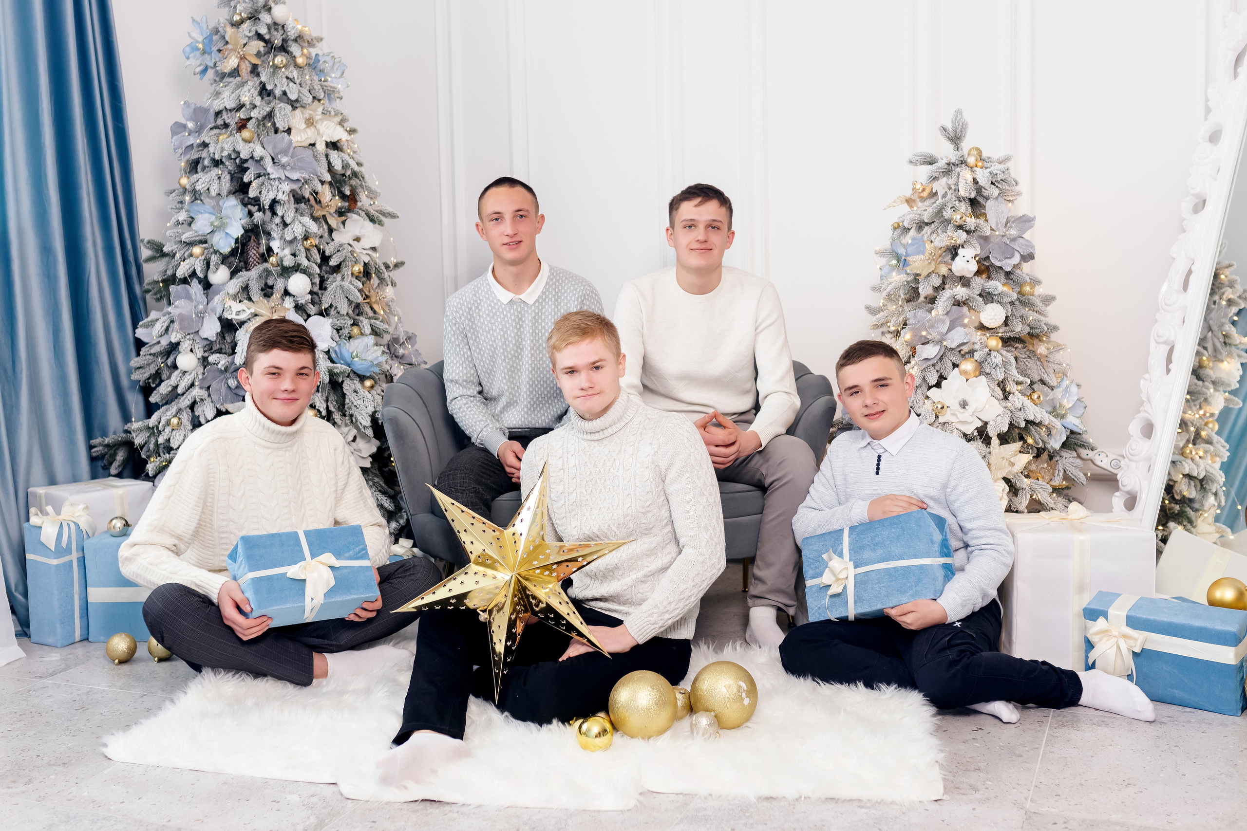 Новорічні у студії. Фотограф в Ужгороді та Закарпатті Лілія Маланяк