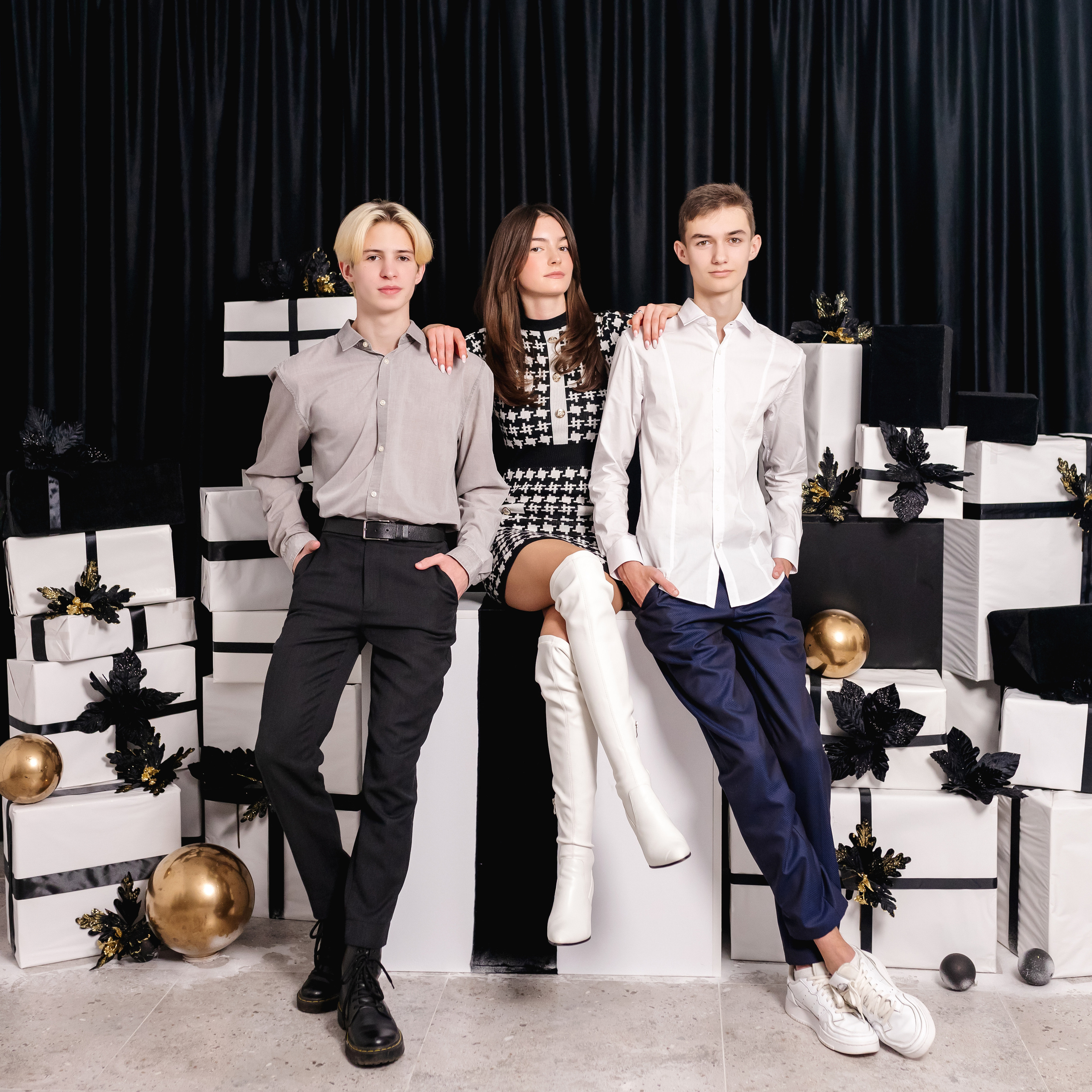 Новорічні у студії. Фотограф в Ужгороді та Закарпатті Лілія Маланяк