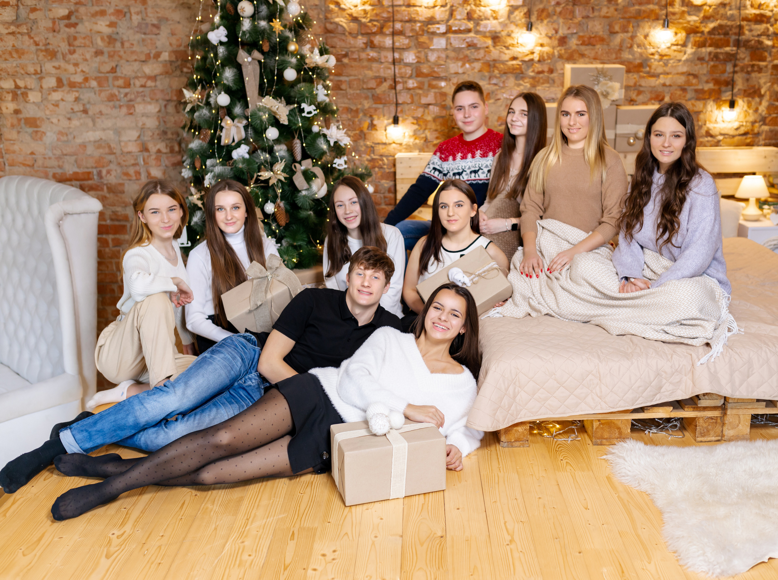 Новорічні у студії. Фотограф в Ужгороді та Закарпатті Лілія Маланяк