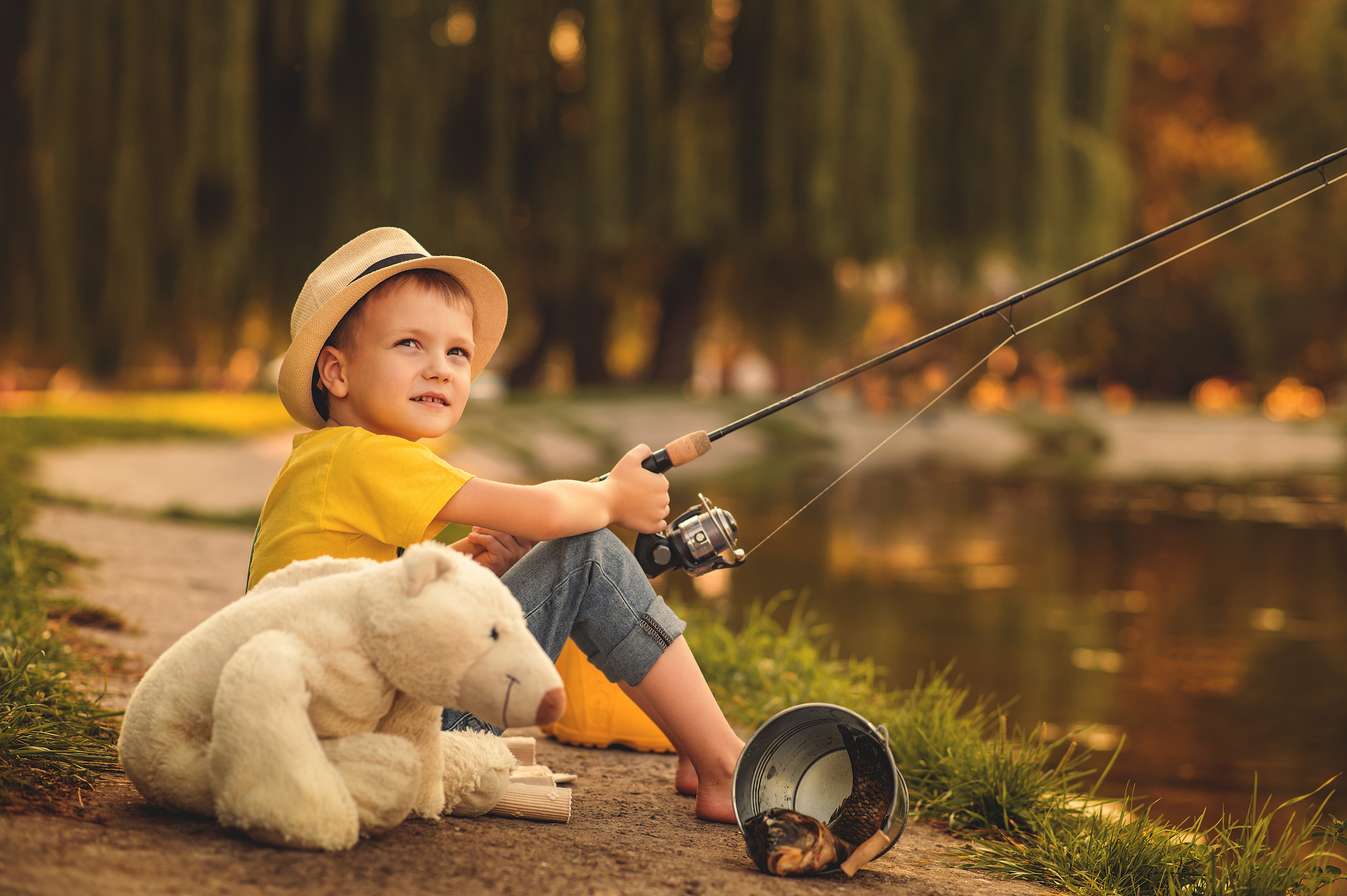 Рибалка. Дитячий та сімейний фотограф м.Бровари