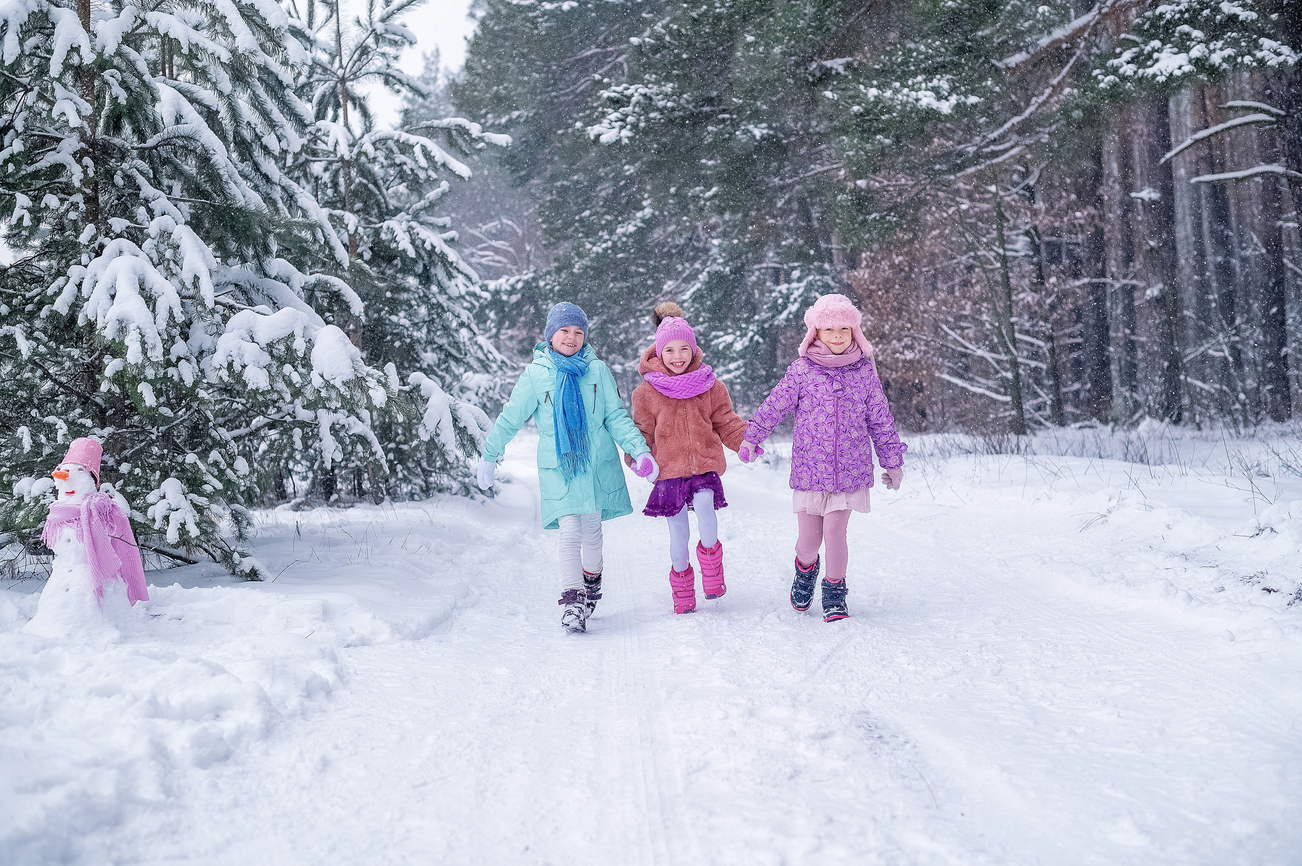 Сніговики. Дитячий та сімейний фотограф м.Бровари