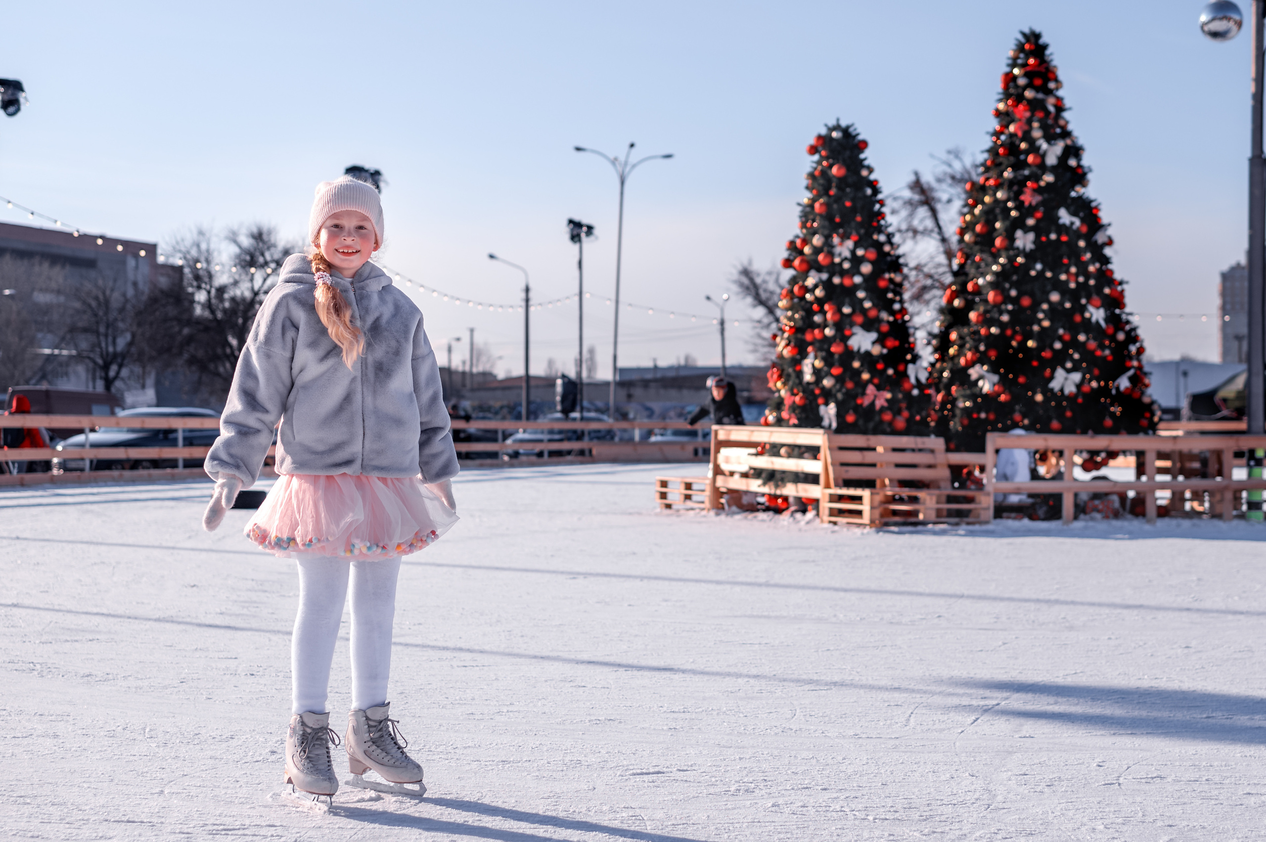 Ковзанка - це ідеальнемісце для розваг!. Дитячий та сімейний фотограф м.Бровари