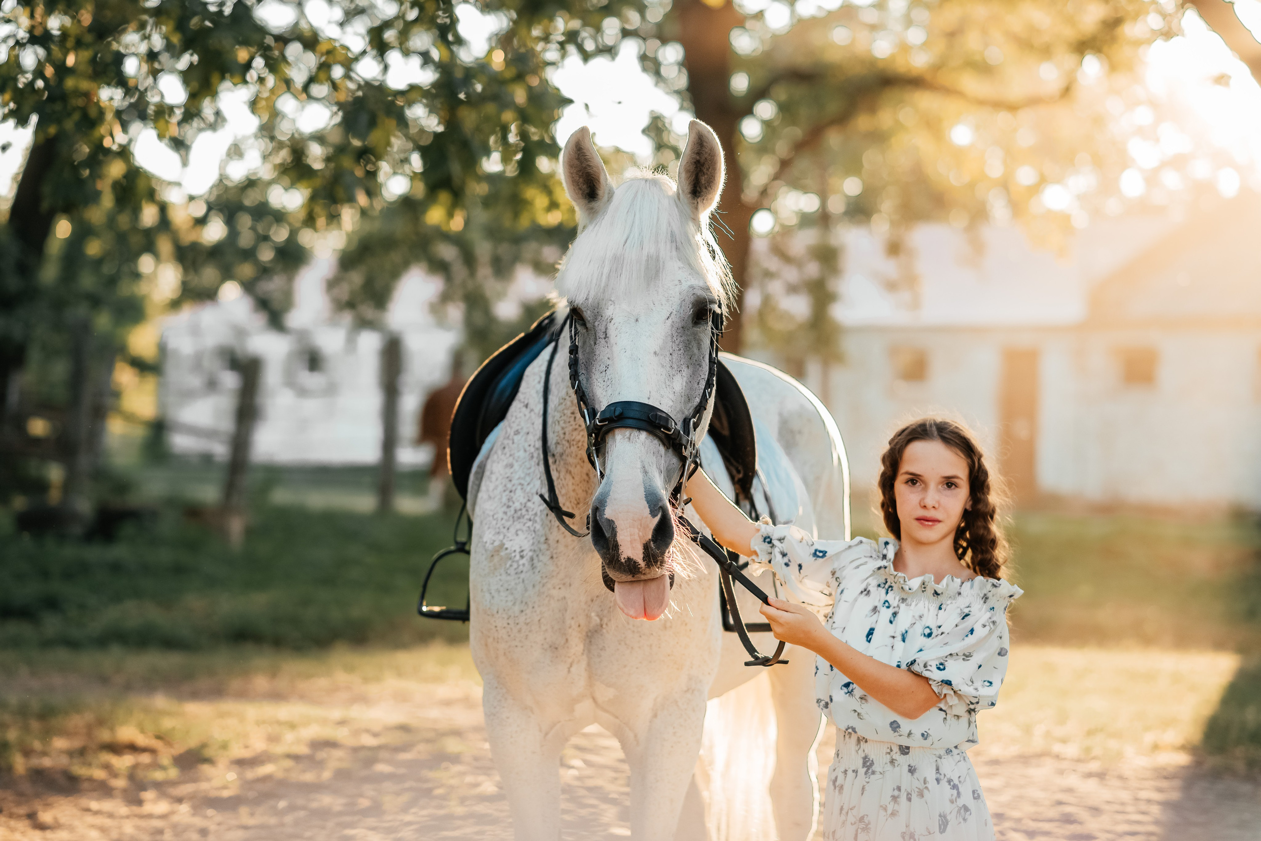 Гармонія з природою: зйомка на конюшні. Дитячий та сімейний фотограф м.Бровари