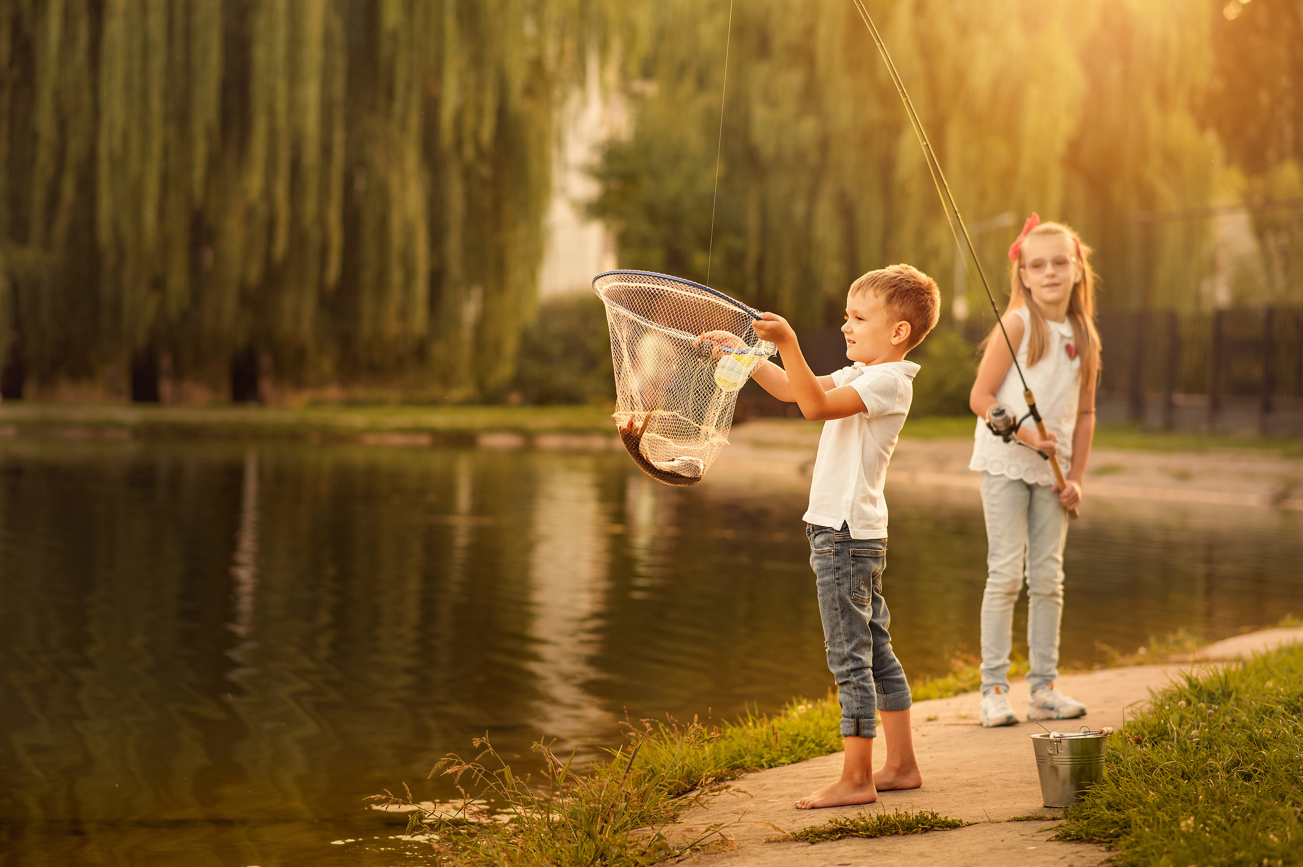 Рибалка. Дитячий та сімейний фотограф м.Бровари