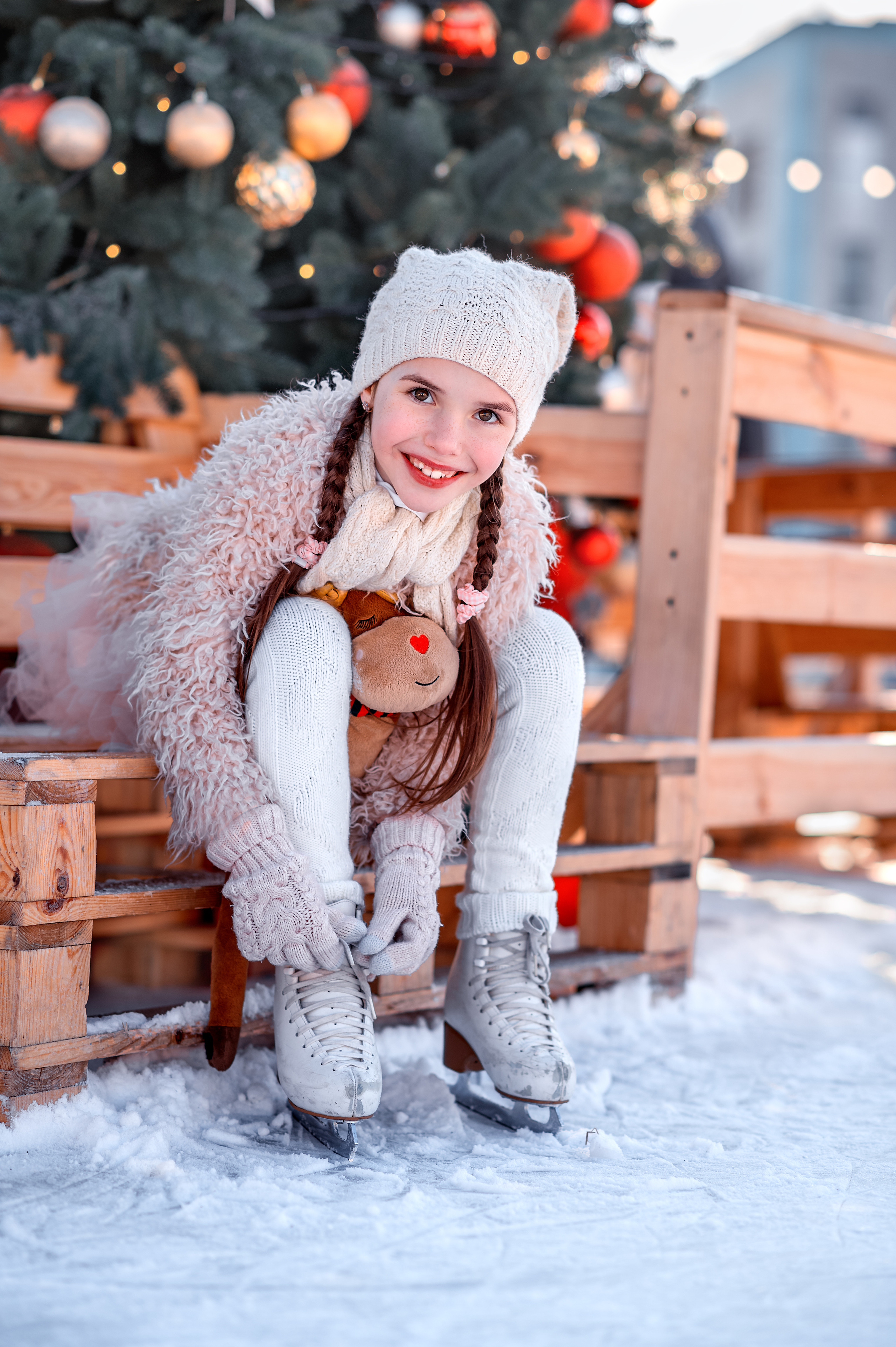 Ковзанка - це ідеальнемісце для розваг!. Дитячий та сімейний фотограф м.Бровари