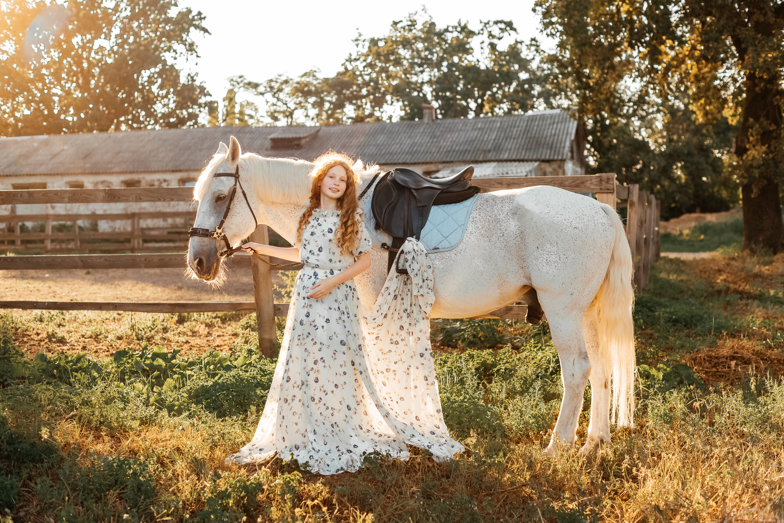 Гармонія з природою: зйомка на конюшні. Дитячий та сімейний фотограф м.Бровари