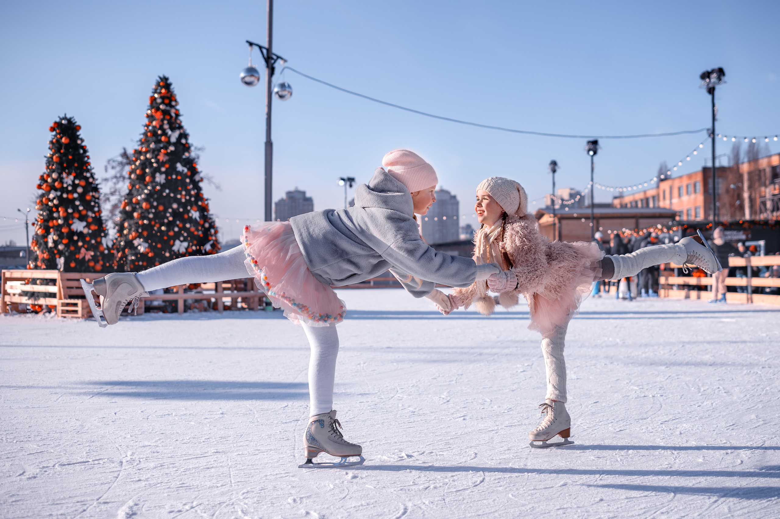 Ковзанка - це ідеальнемісце для розваг!. Дитячий та сімейний фотограф м.Бровари