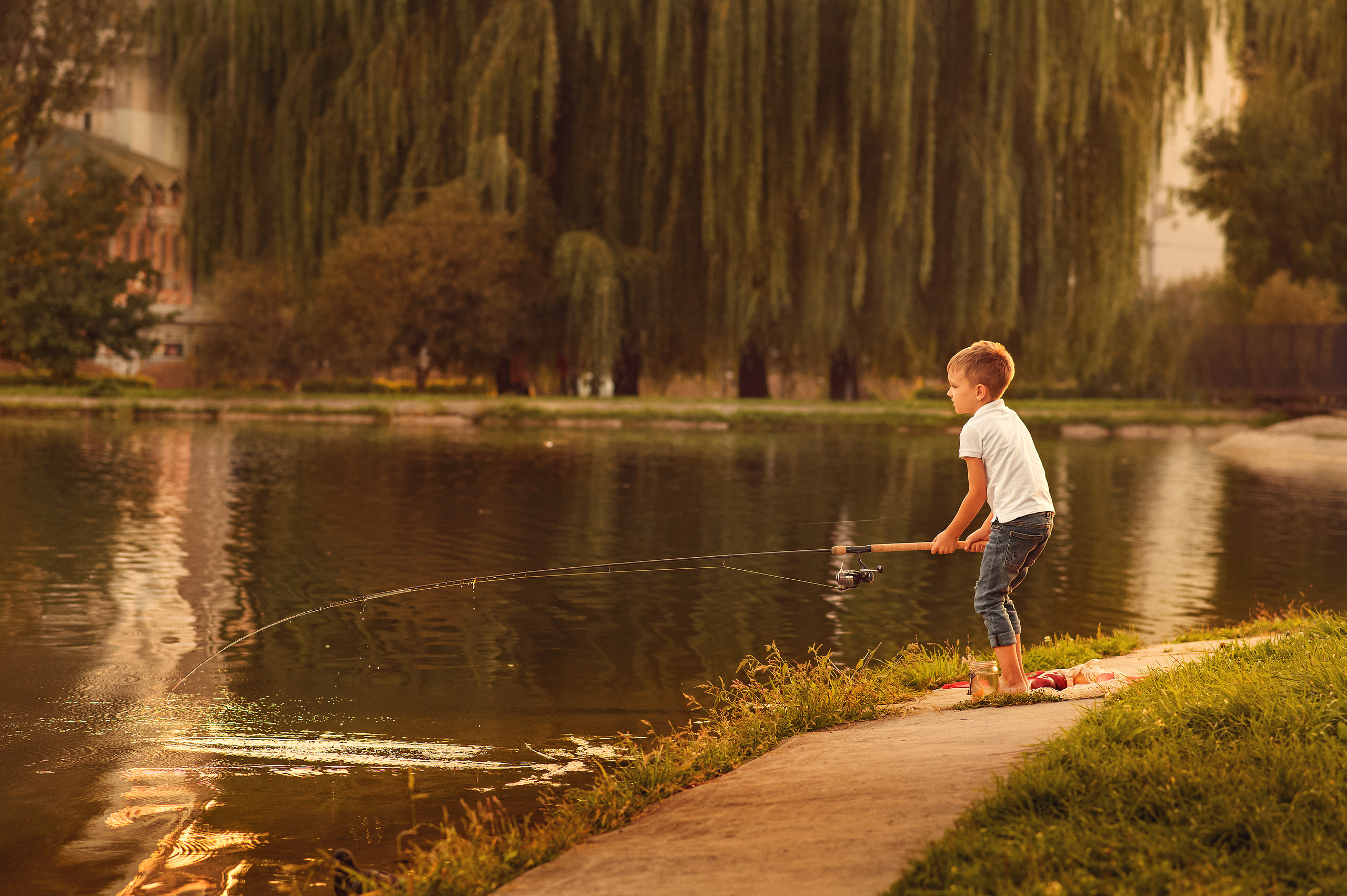 Рибалка. Дитячий та сімейний фотограф м.Бровари