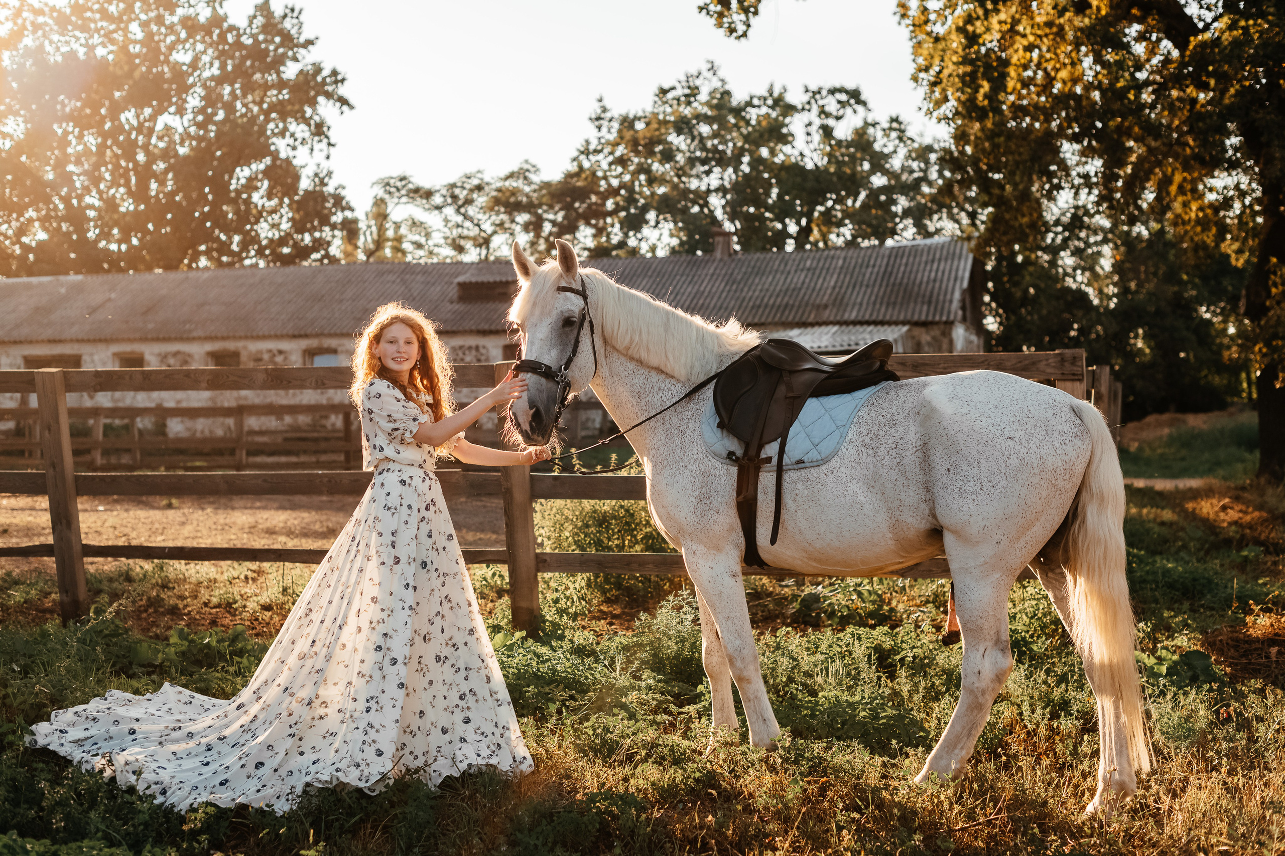 Гармонія з природою: зйомка на конюшні. Дитячий та сімейний фотограф м.Бровари