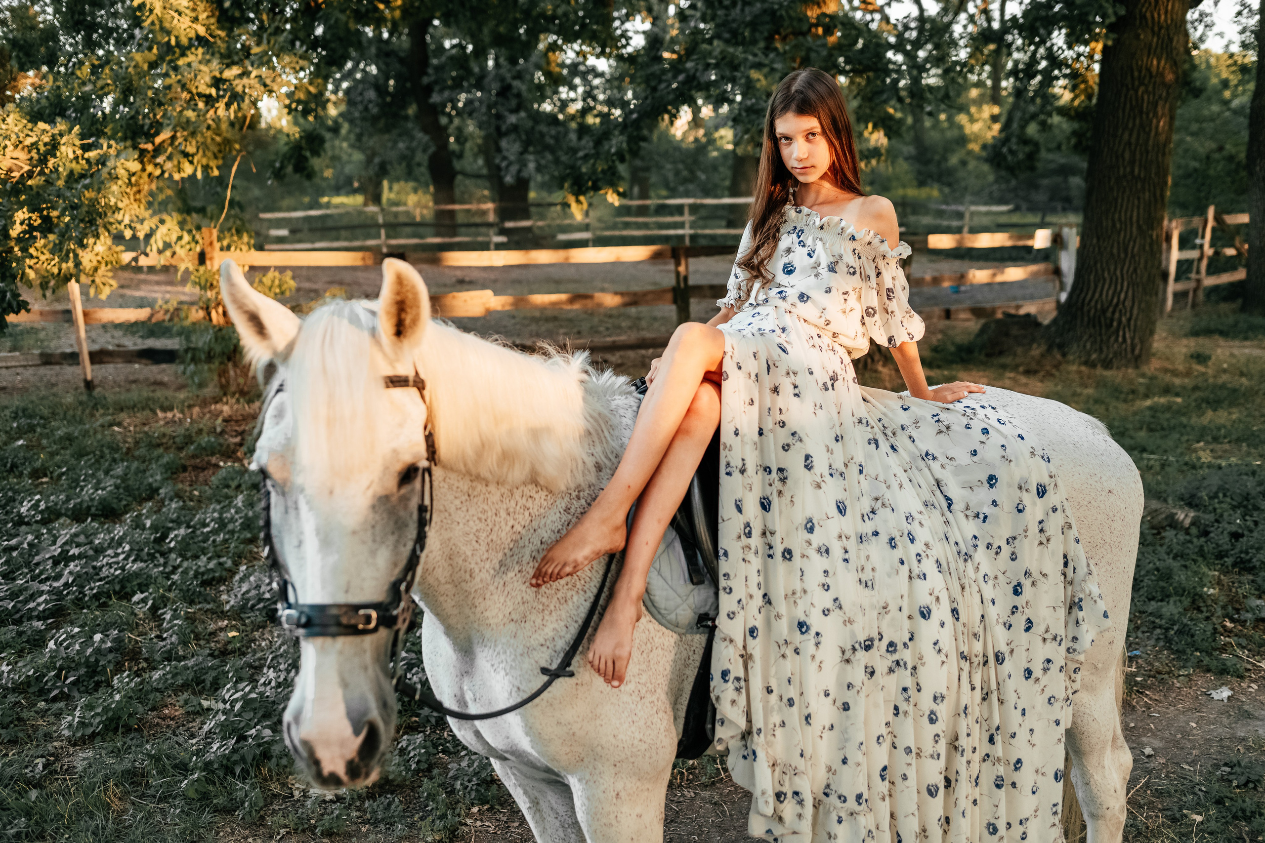 Гармонія з природою: зйомка на конюшні. Дитячий та сімейний фотограф м.Бровари
