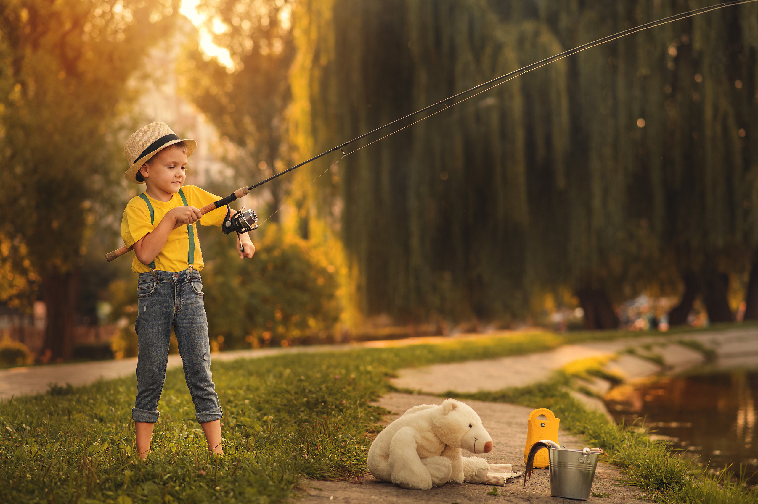 Рибалка. Дитячий та сімейний фотограф м.Бровари