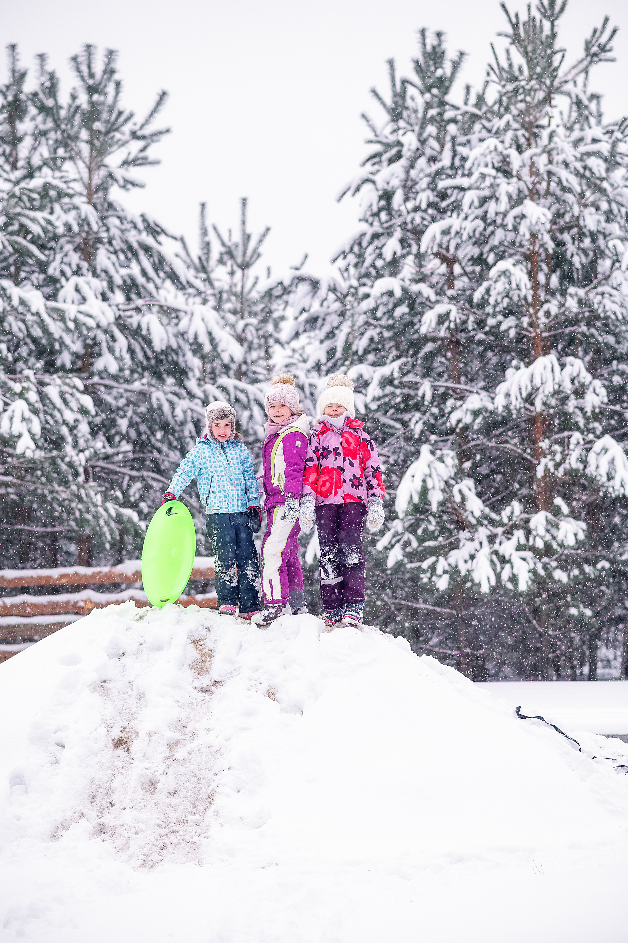 Сніговики. Дитячий та сімейний фотограф м.Бровари