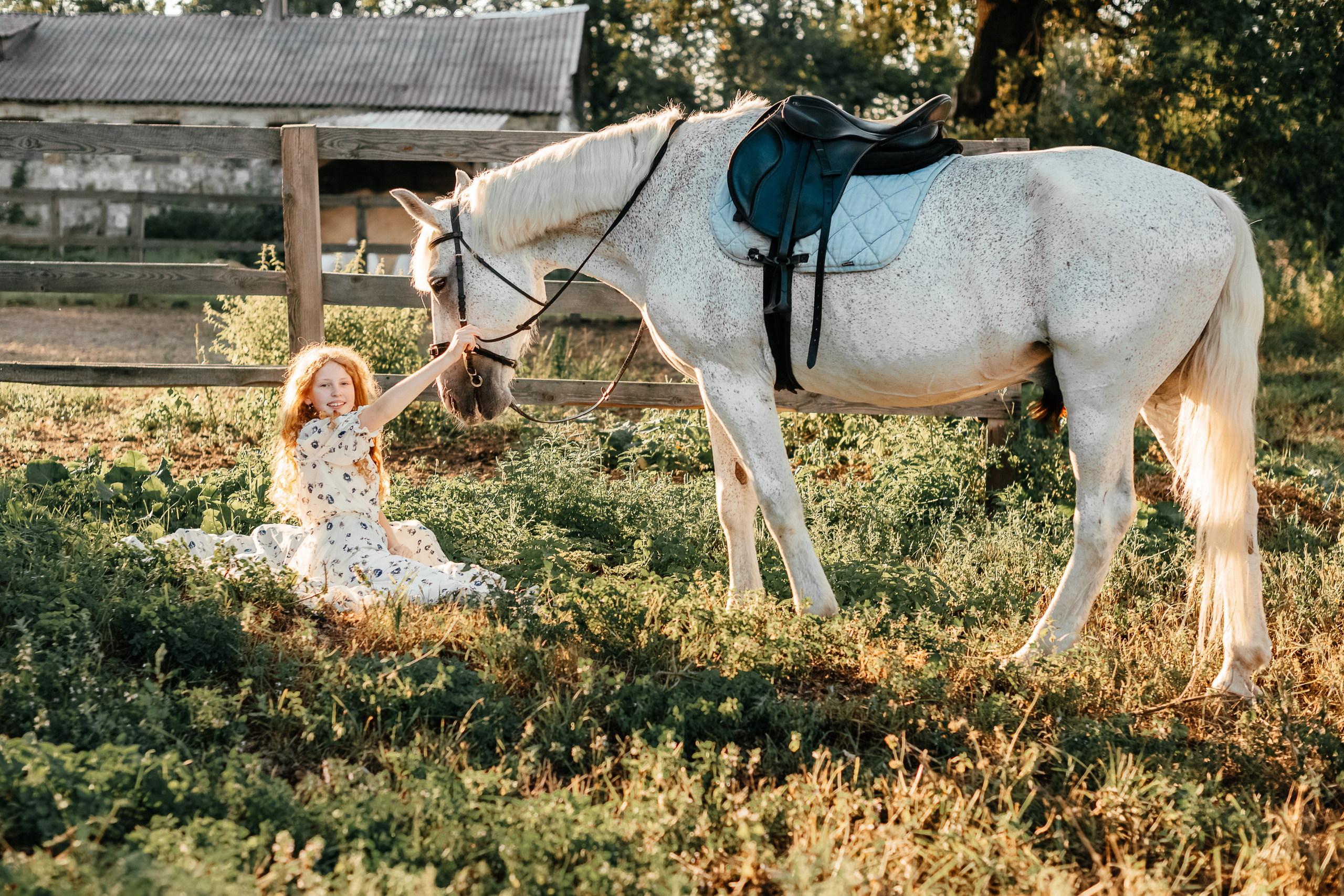 Гармонія з природою: зйомка на конюшні. Дитячий та сімейний фотограф м.Бровари