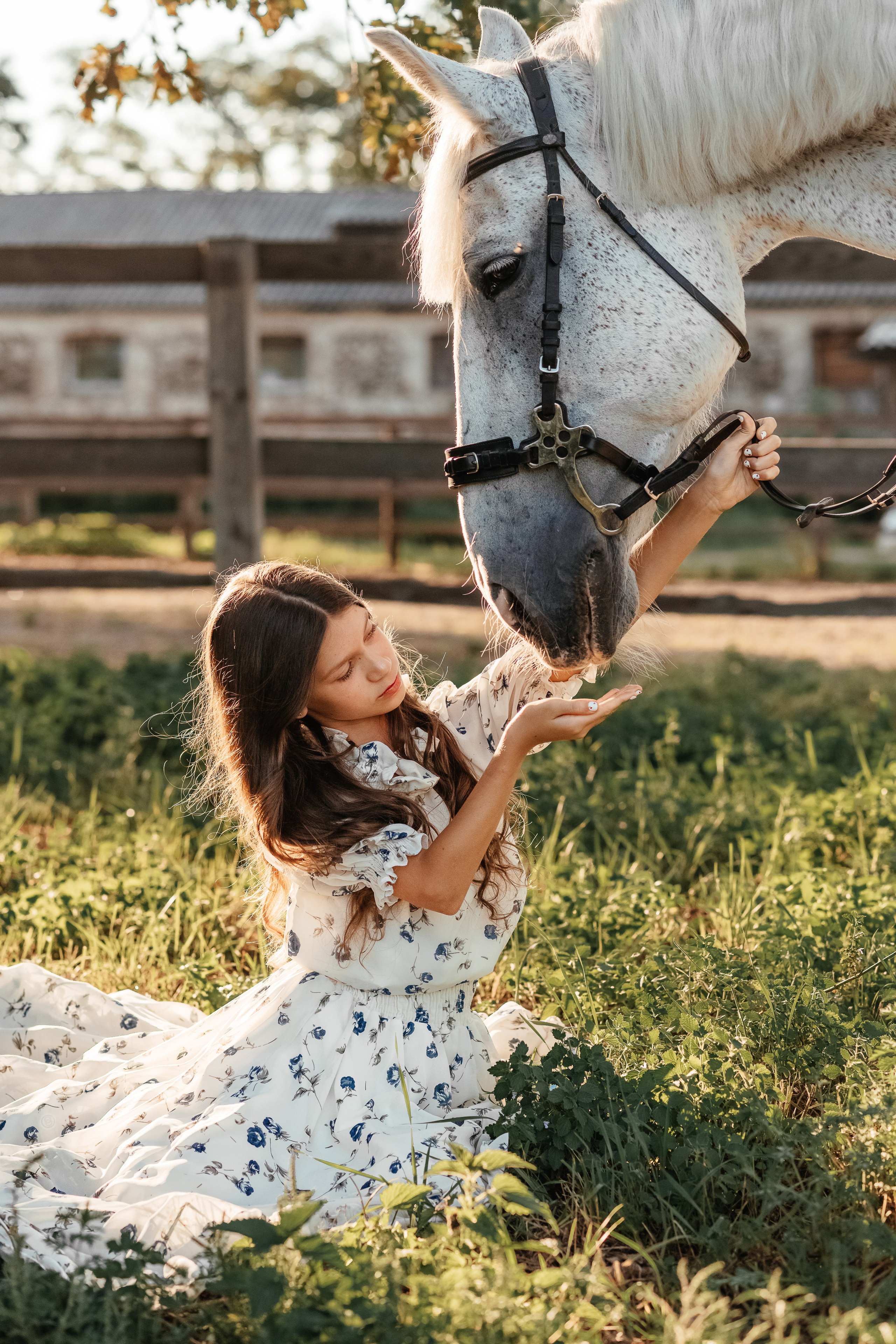Гармонія з природою: зйомка на конюшні. Дитячий та сімейний фотограф м.Бровари