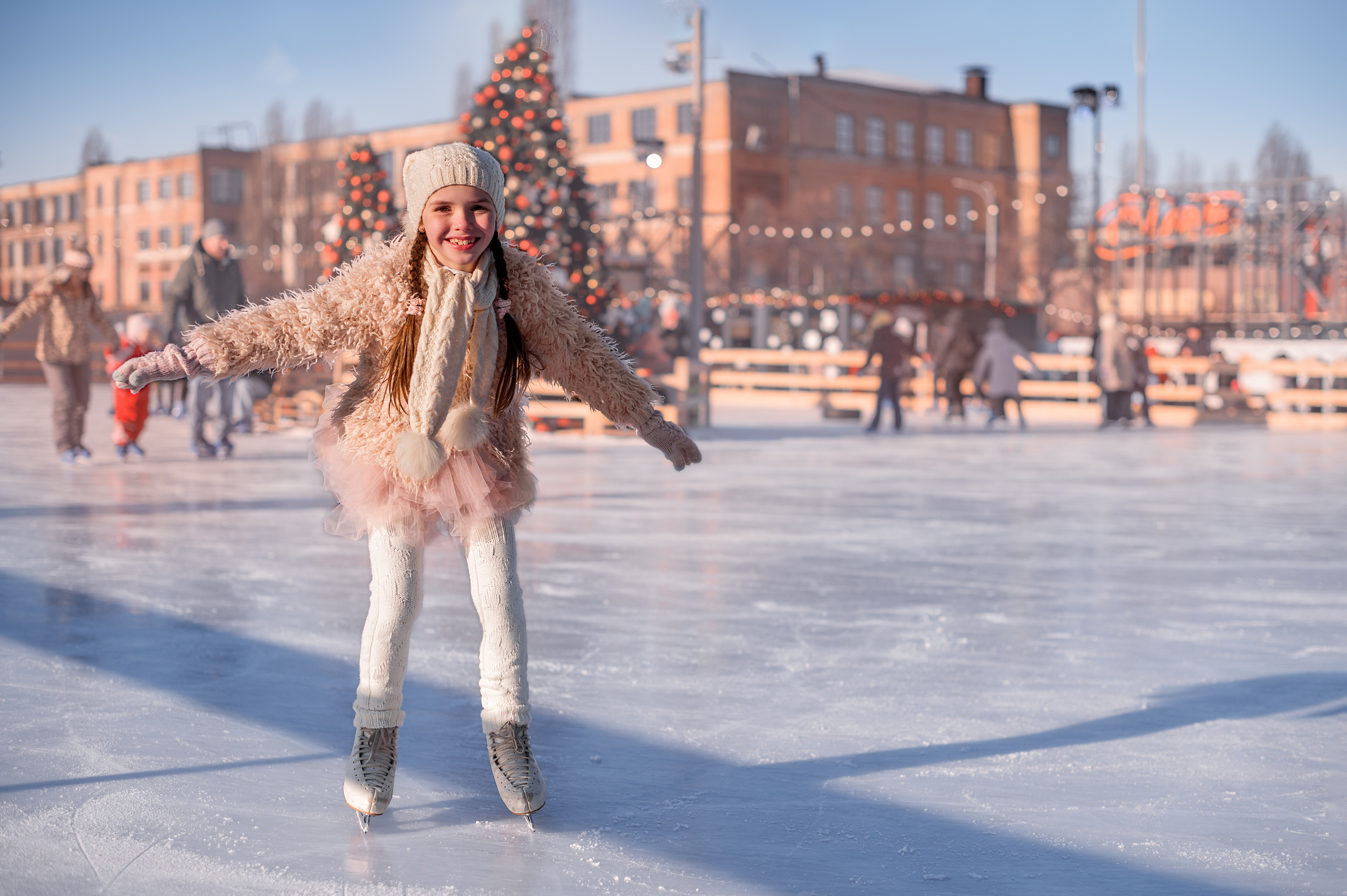 Ковзанка - це ідеальнемісце для розваг!. Дитячий та сімейний фотограф м.Бровари
