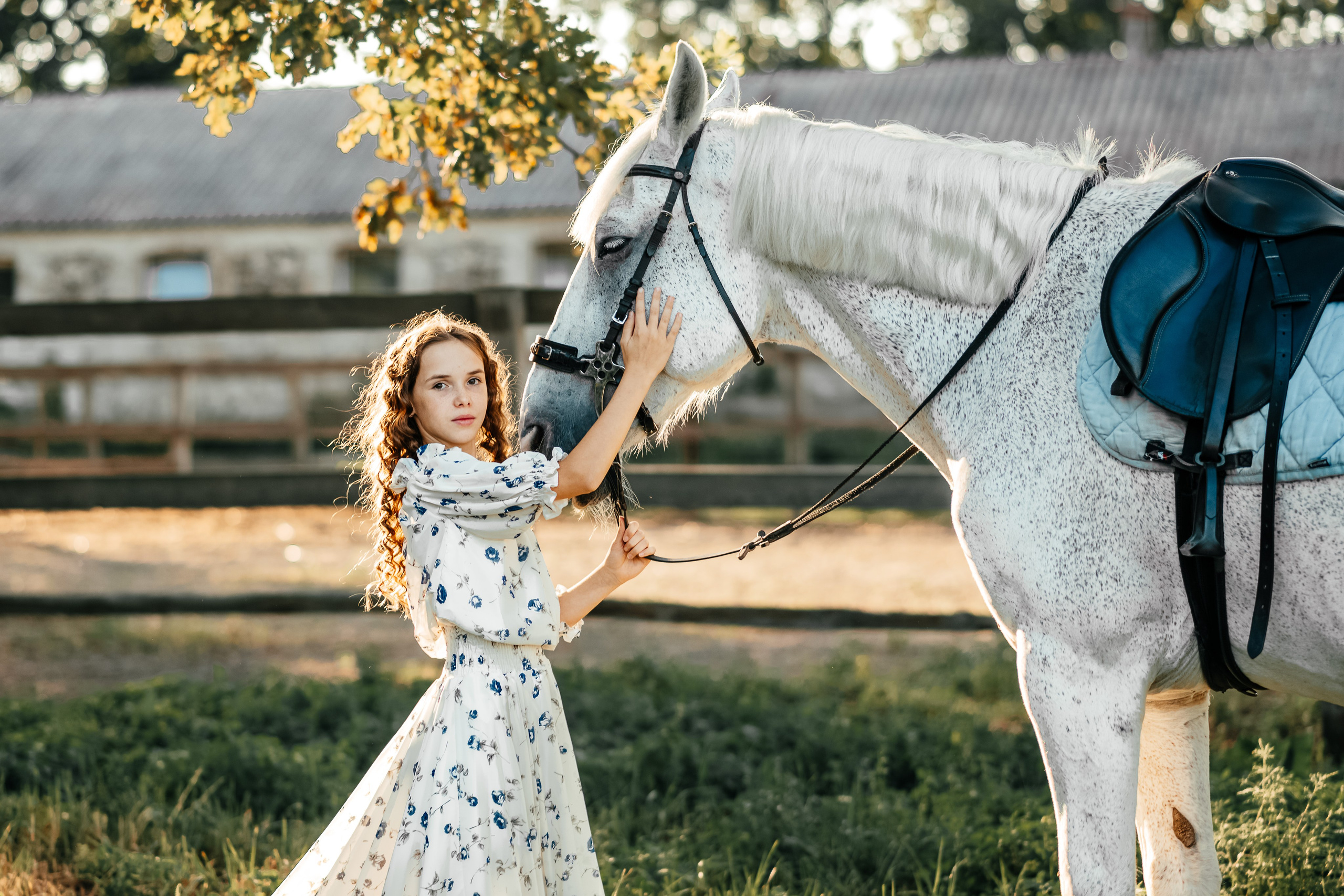 Гармонія з природою: зйомка на конюшні. Дитячий та сімейний фотограф м.Бровари