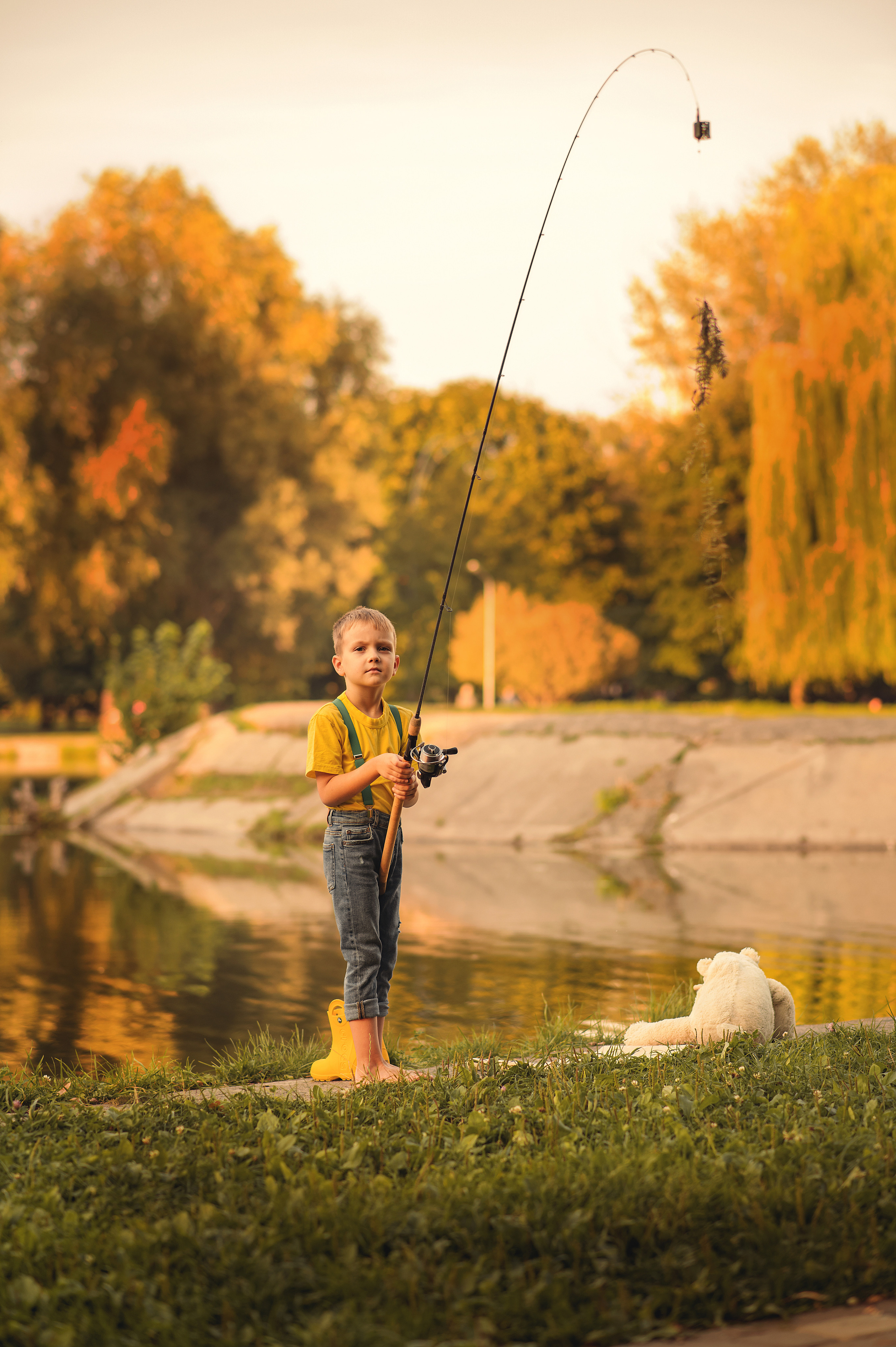Рибалка. Дитячий та сімейний фотограф м.Бровари