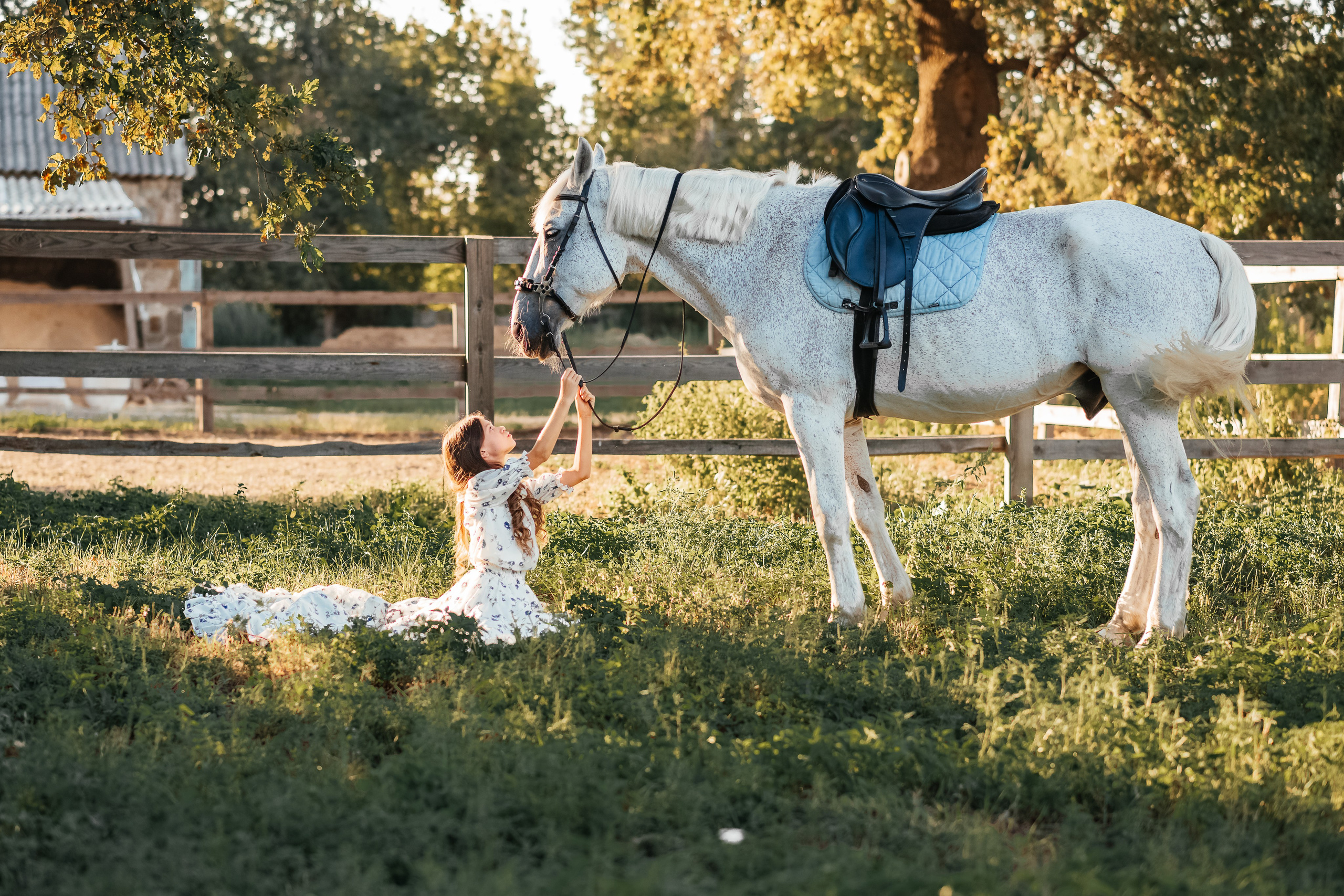 Гармонія з природою: зйомка на конюшні. Дитячий та сімейний фотограф м.Бровари