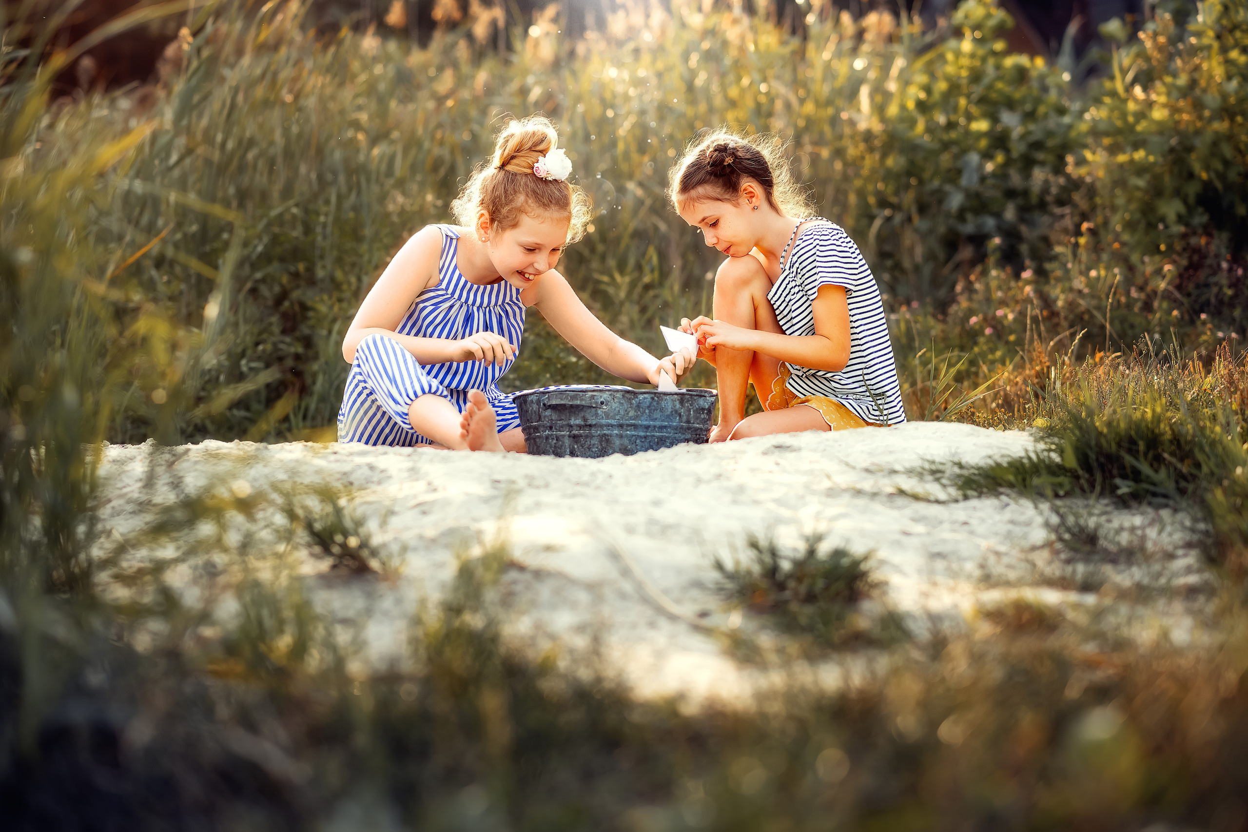 Літній вечір на озері. Дитячий та сімейний фотограф м.Бровари