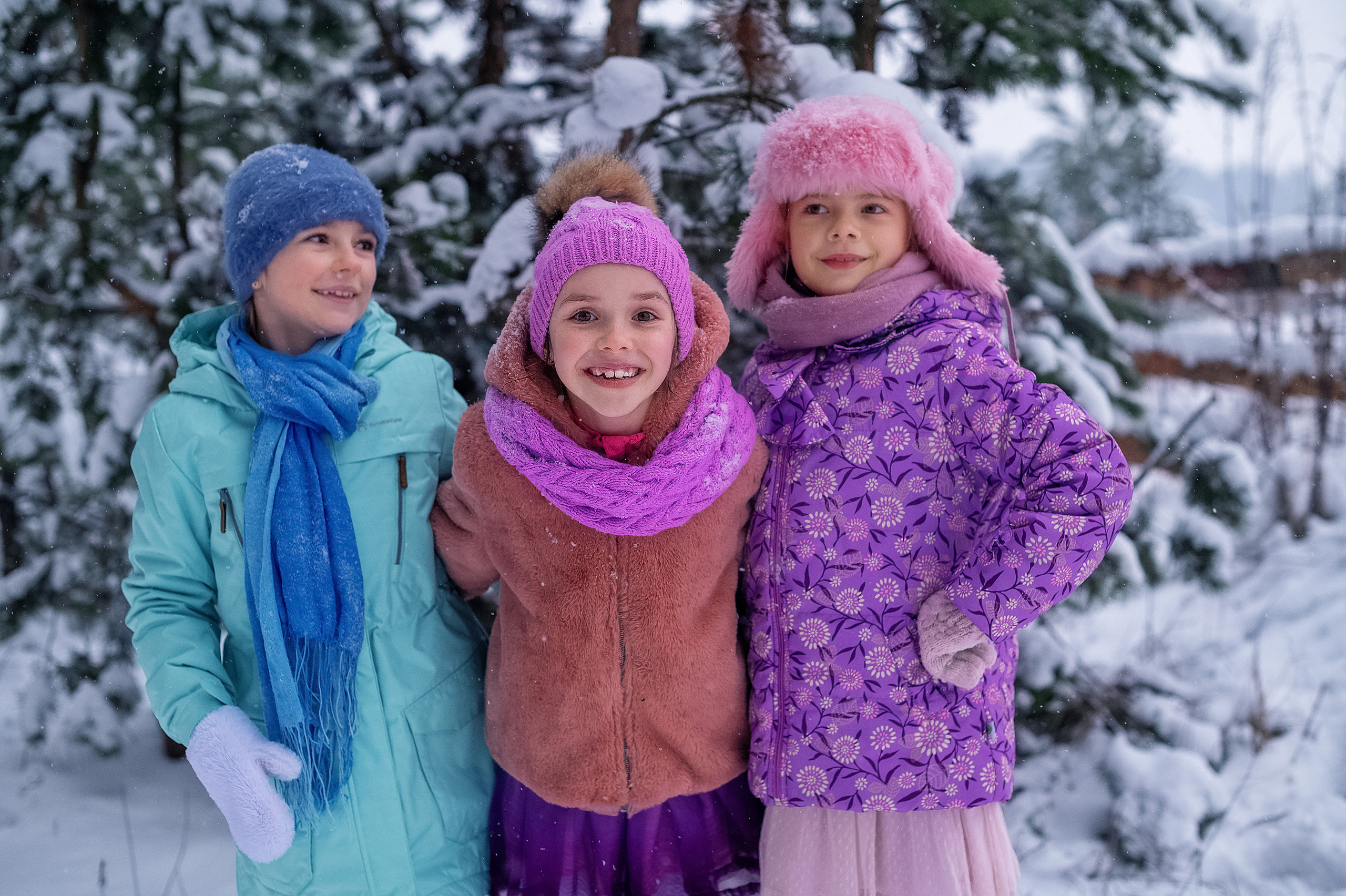 Сніговики. Дитячий та сімейний фотограф м.Бровари