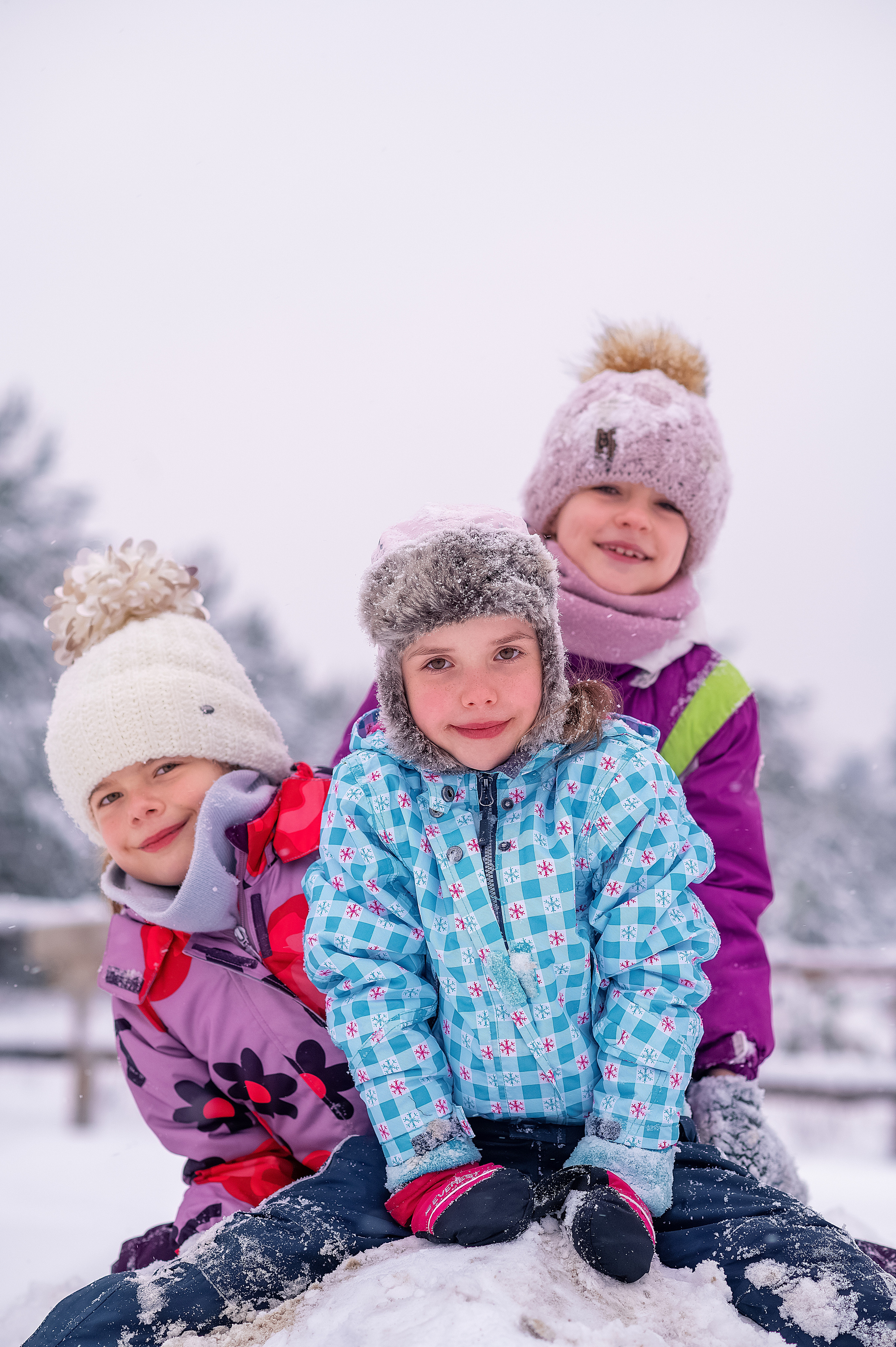 Сніговики. Дитячий та сімейний фотограф м.Бровари