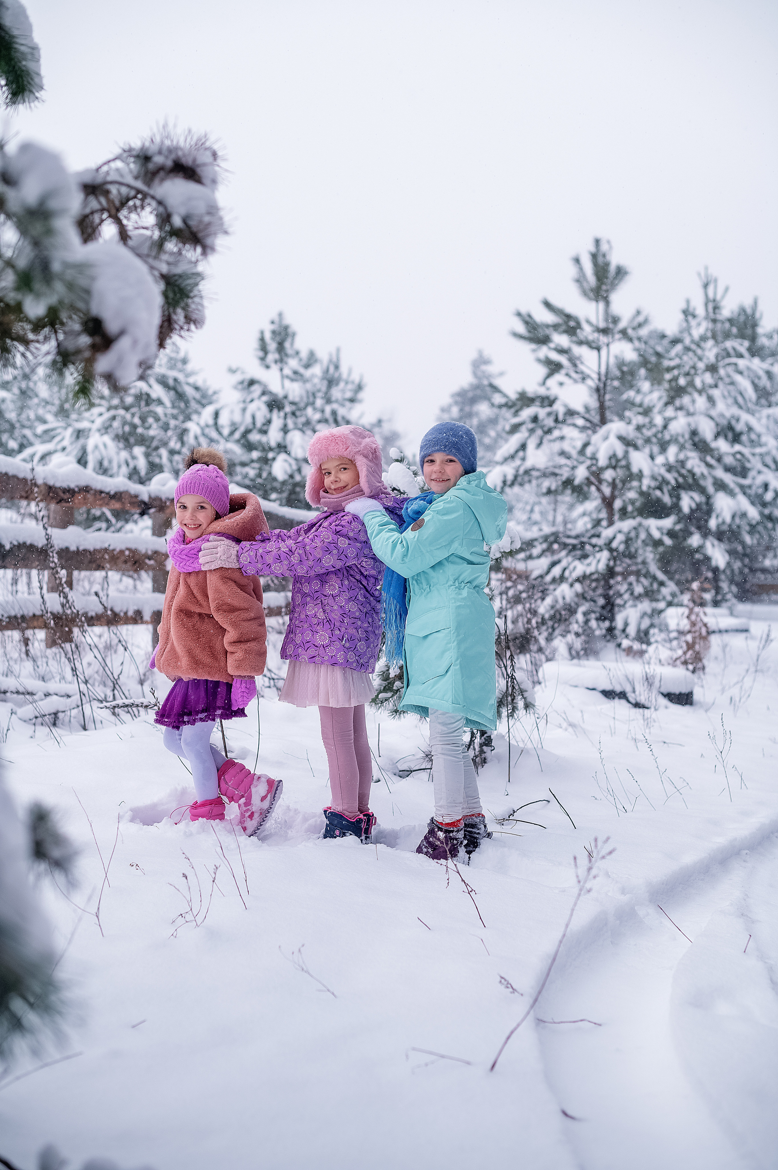Сніговики. Дитячий та сімейний фотограф м.Бровари